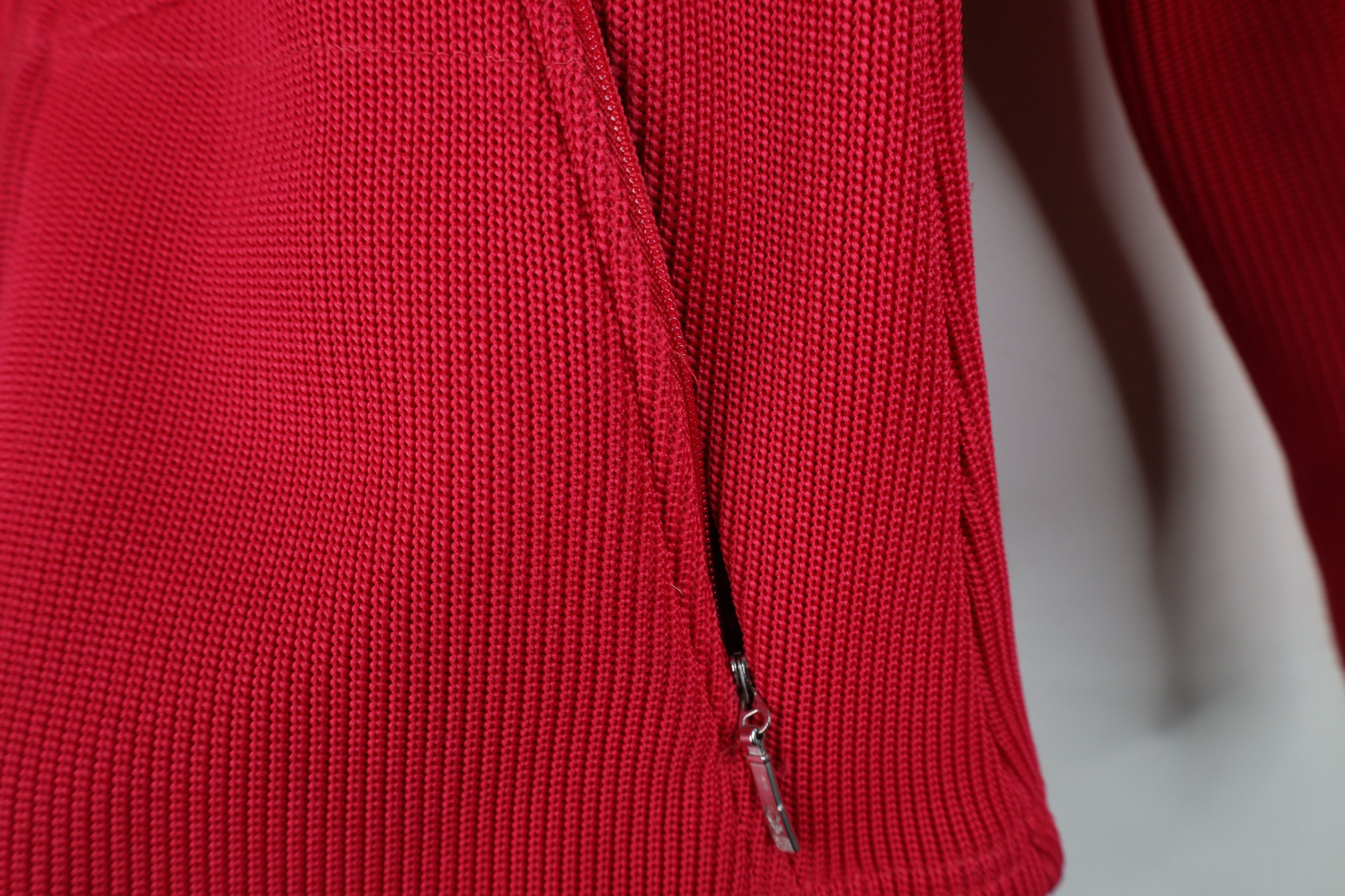 Spyder Spyder Ribbed Knit Full Zip Sweater Jacket Swacket Pink Size S / US 4 / IT 40 - 5 Thumbnail