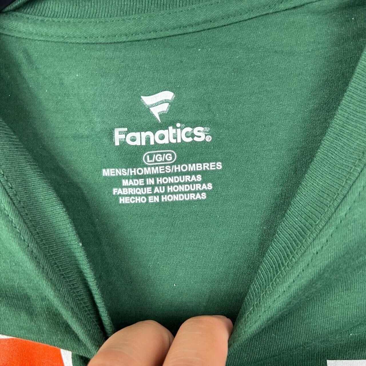 NCAA Miami Hurricanes NCAA L Fanatics Casual Long Sleeve Shirt Size US L / EU 52-54 / 3 - 4 Thumbnail