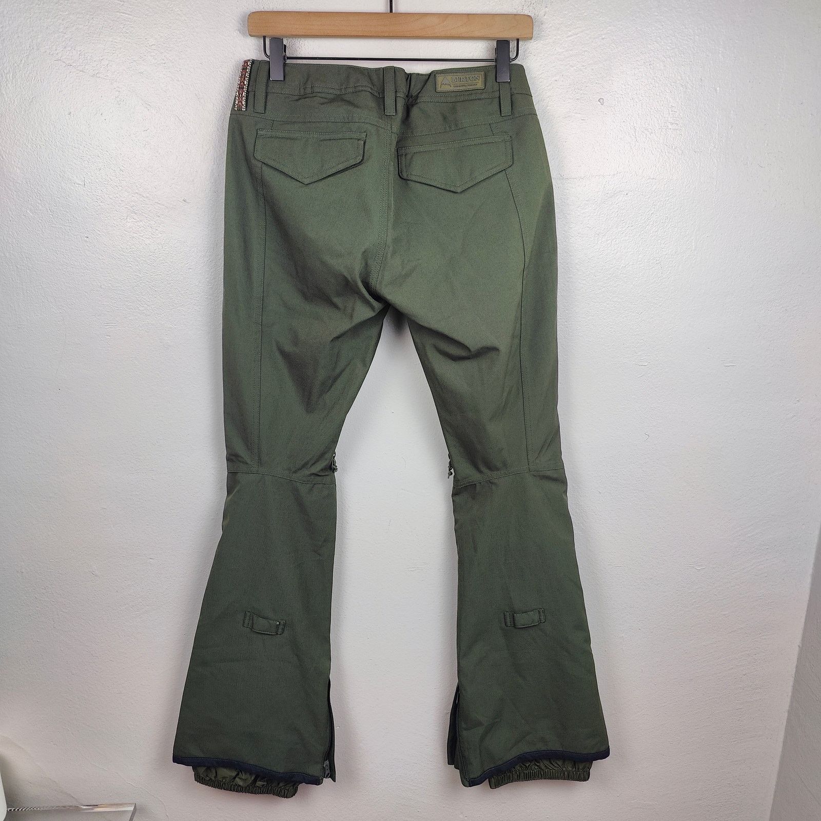 Burton Burton Vida 2L Stretch Snowboarding Pants XS Forest Moss Size 26" / US 2 / IT 38 - 8 Thumbnail