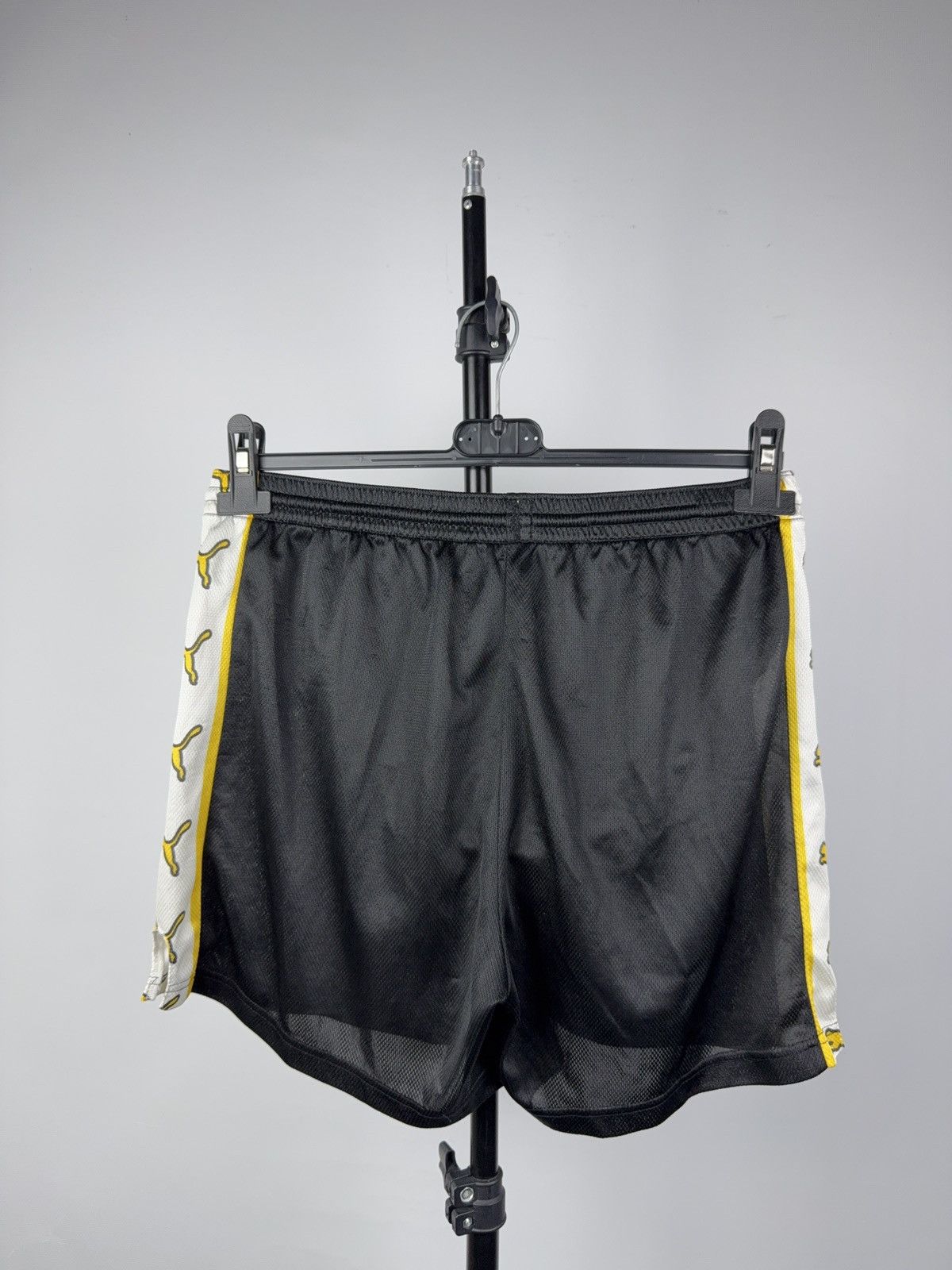 Puma Retro 90s Vintage Puma Logo Tape Black Mesh Shorts S size Size US 30 / EU 46 - 8 Thumbnail