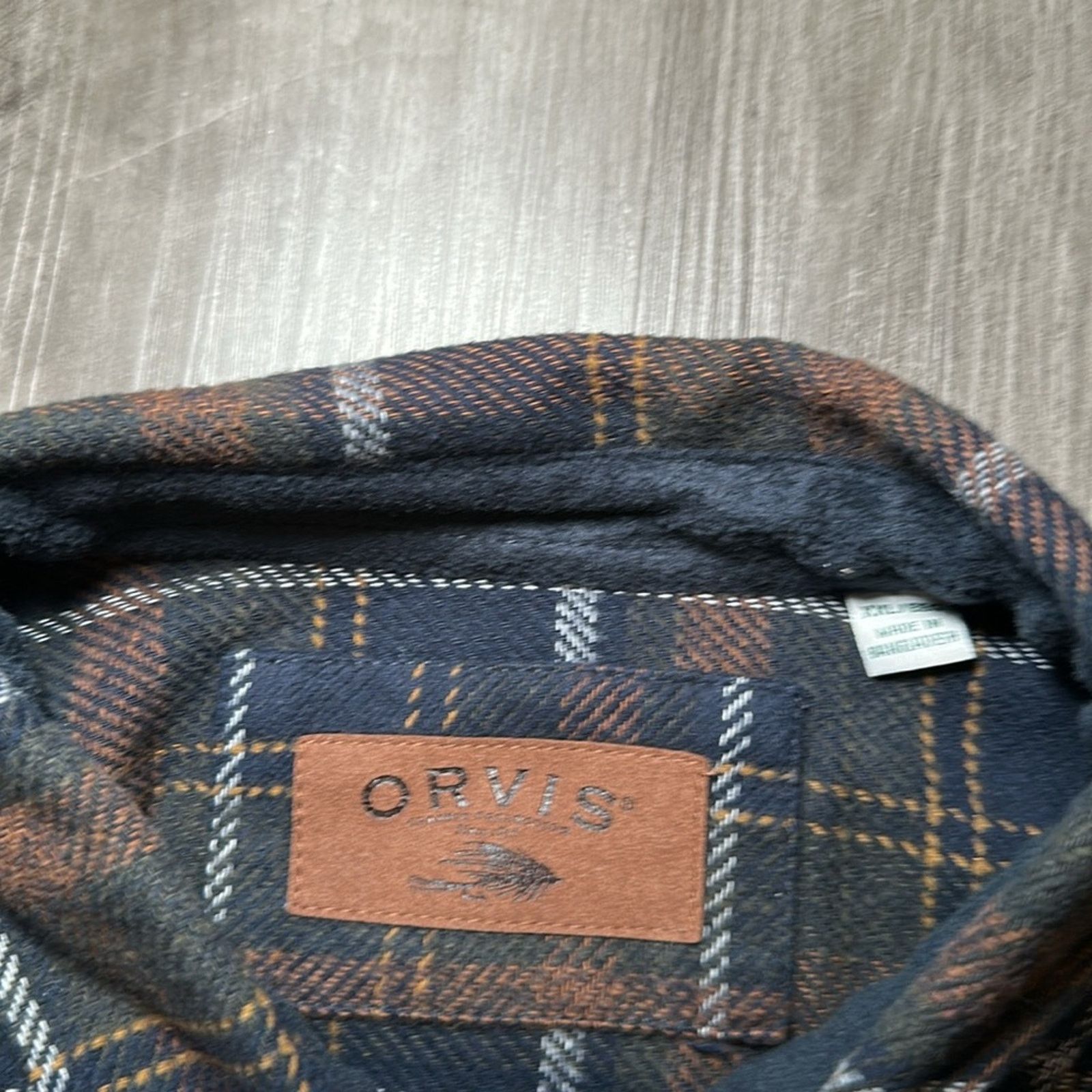 Orvis Orvis Heavy Flannel Long Sleeve Shirt Jacket - 2XL Size US XXL / EU 58 / 5 - 7 Thumbnail