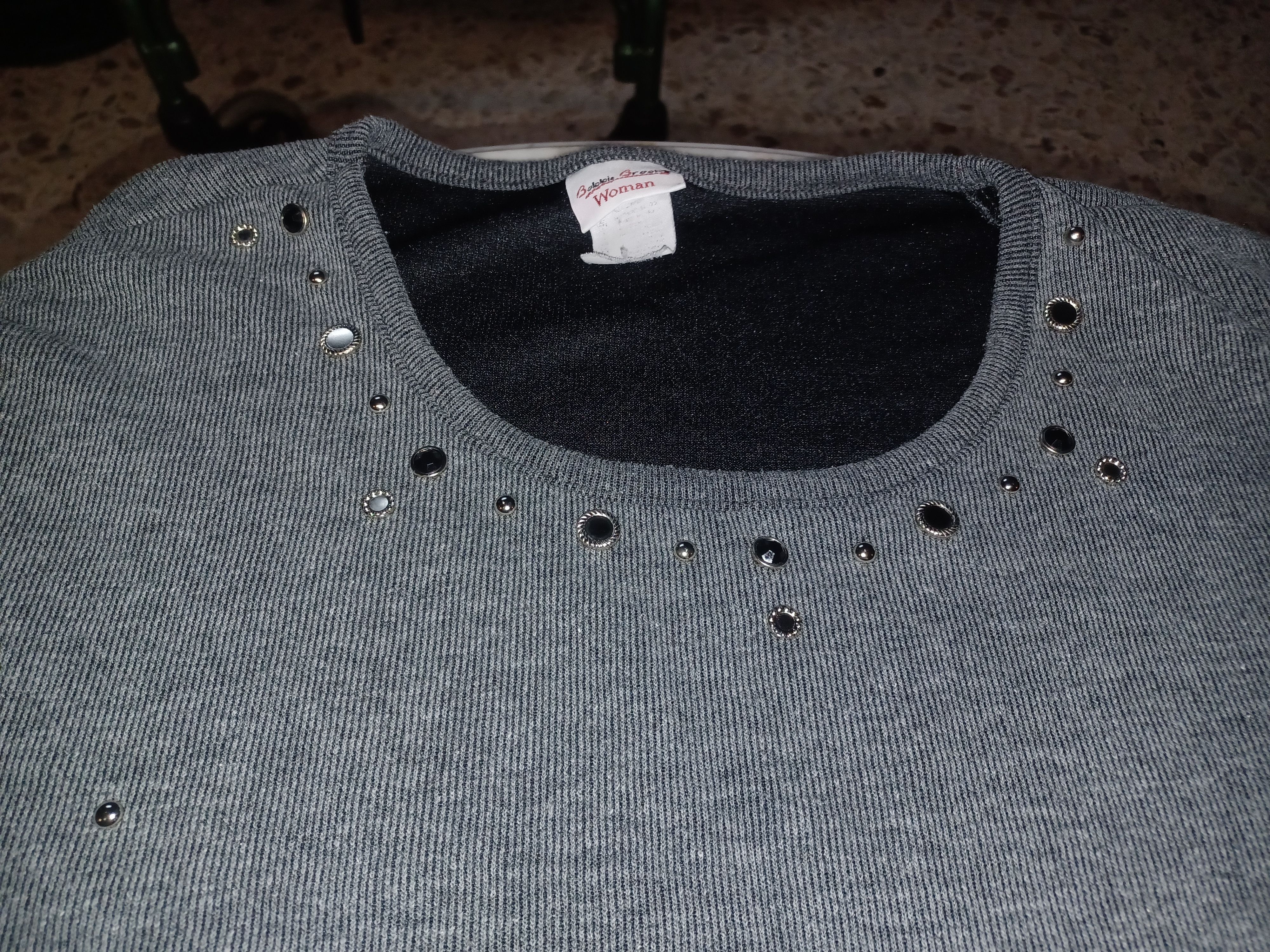 Other Bobbie Brooks Women's Pull-On Sweater 3X Gray Size 3XL / US 20-22 - 3 Thumbnail