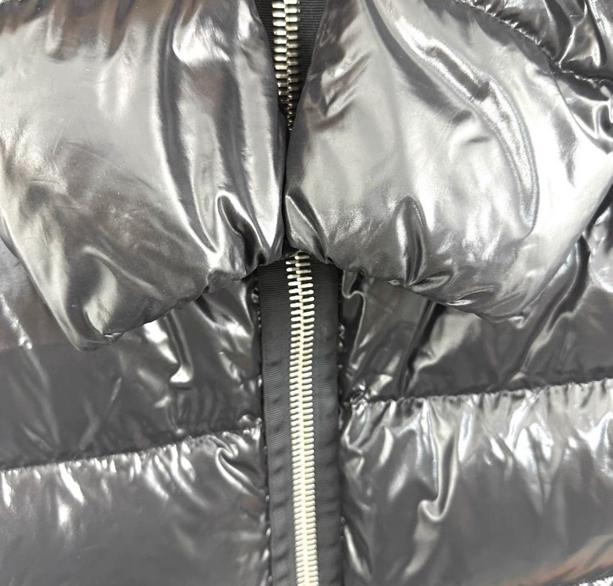Moncler Moncler Black Shiny Down Jacket K12 Size S / US 4 / IT 40 - 5 Thumbnail