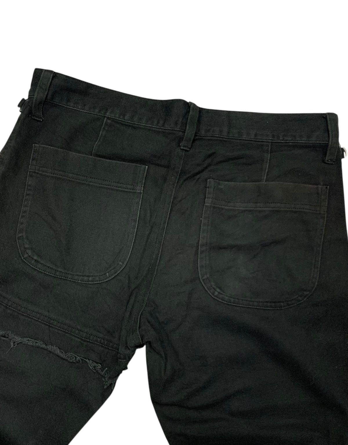 KMRii Y2k MILK BOY vintage japan gothic distressed pants Size US 31 - 6 Thumbnail