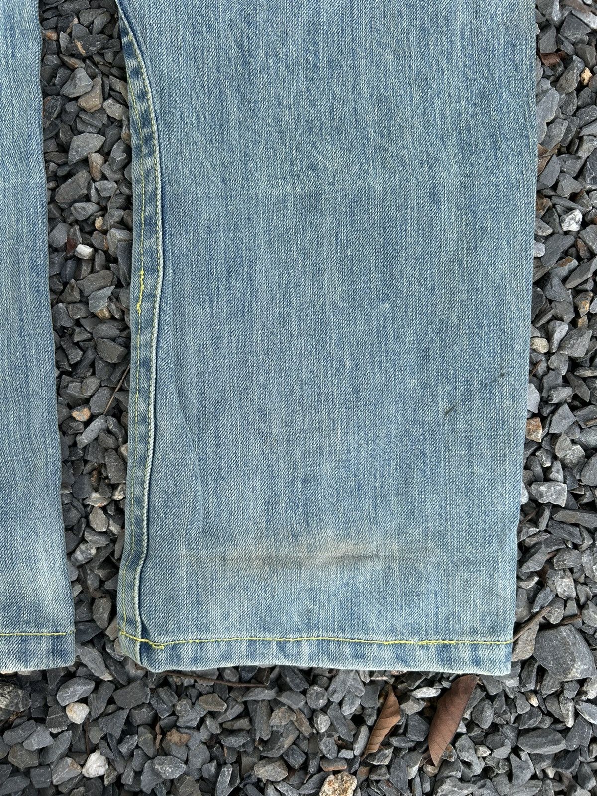 Kapital CLONE DEVGRU DAICOCK LOVE PEACE SURF BEACH DENIM JEANS RARE🎌 Size US 32 / EU 48 - 13 Thumbnail