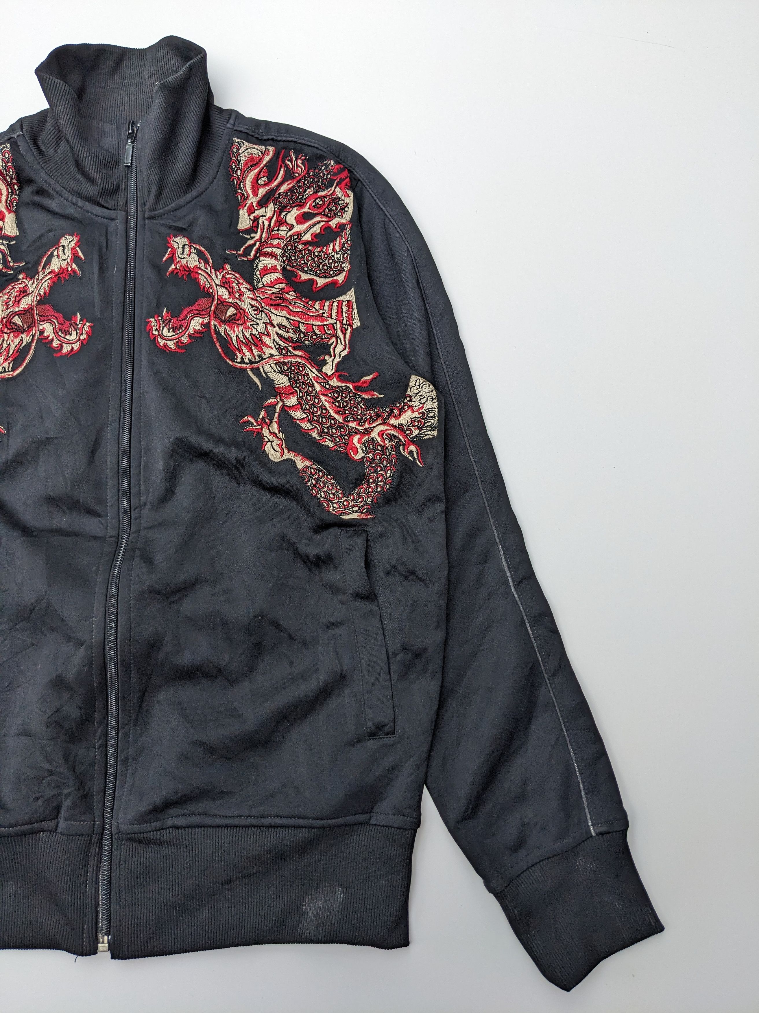 Japanese Brand Vintage embroidery dragon jacket Size US M / EU 48-50 / 2 - 4 Thumbnail
