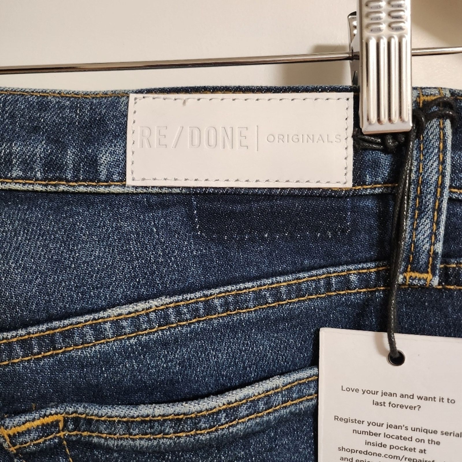 RE/DONE Re/Done-90's High Rise ankle crop Size 27" / US 4 / IT 40 - 8 Thumbnail