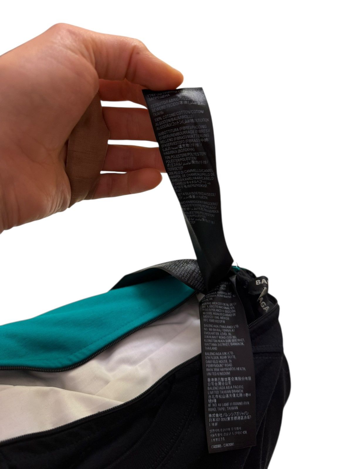Balenciaga $1450 Recycled T-Shirt Upcycled Reconstructed Pillows Size ONE SIZE - 6 Thumbnail