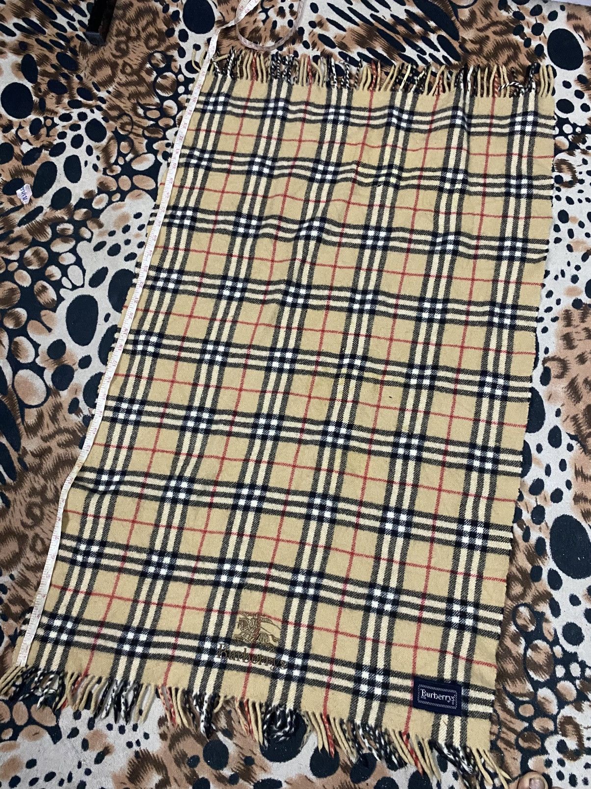Burberry × Vintage BULK SALE ALL SCARF WHICH 3 PIECES Size ONE SIZE - 1 Thumbnail