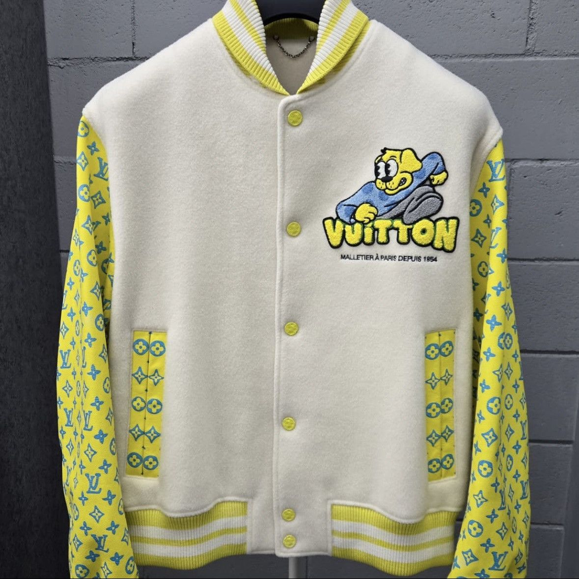 Louis Vuitton Louis Vuitton LV Monogram Playground Varsity Jacket Size US XL / EU 56 / 4 - 1 Thumbnail