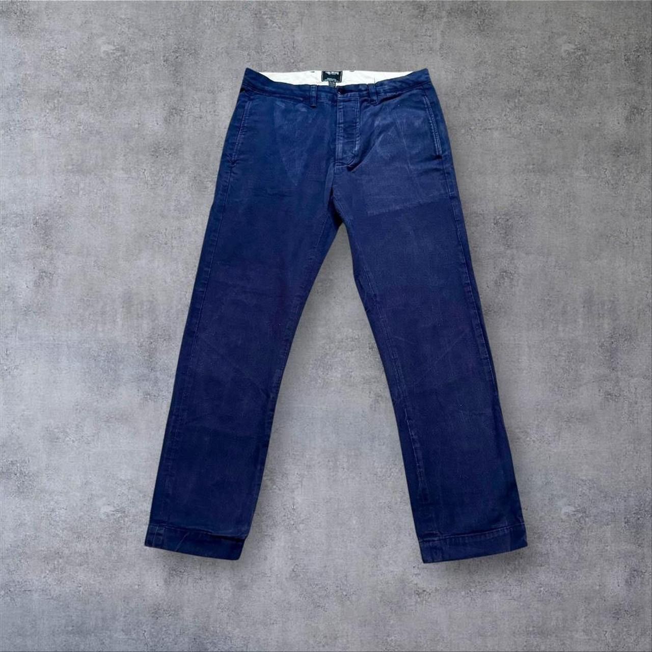 Todd Snyder Todd Snyder Basic Navy Blue Chino Pants 32" Waist Size US 32 / EU 48 - 1 Thumbnail