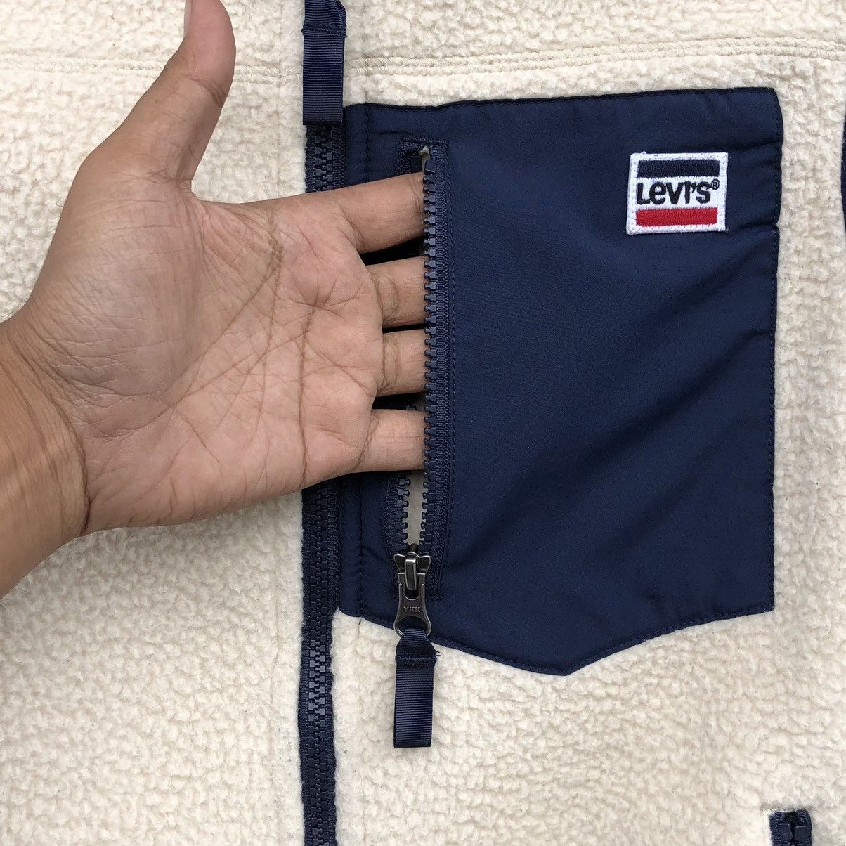 Levi's Levis Men’s Fleece Vest Jacket Size US M / EU 48-50 / 2 - 9 Thumbnail