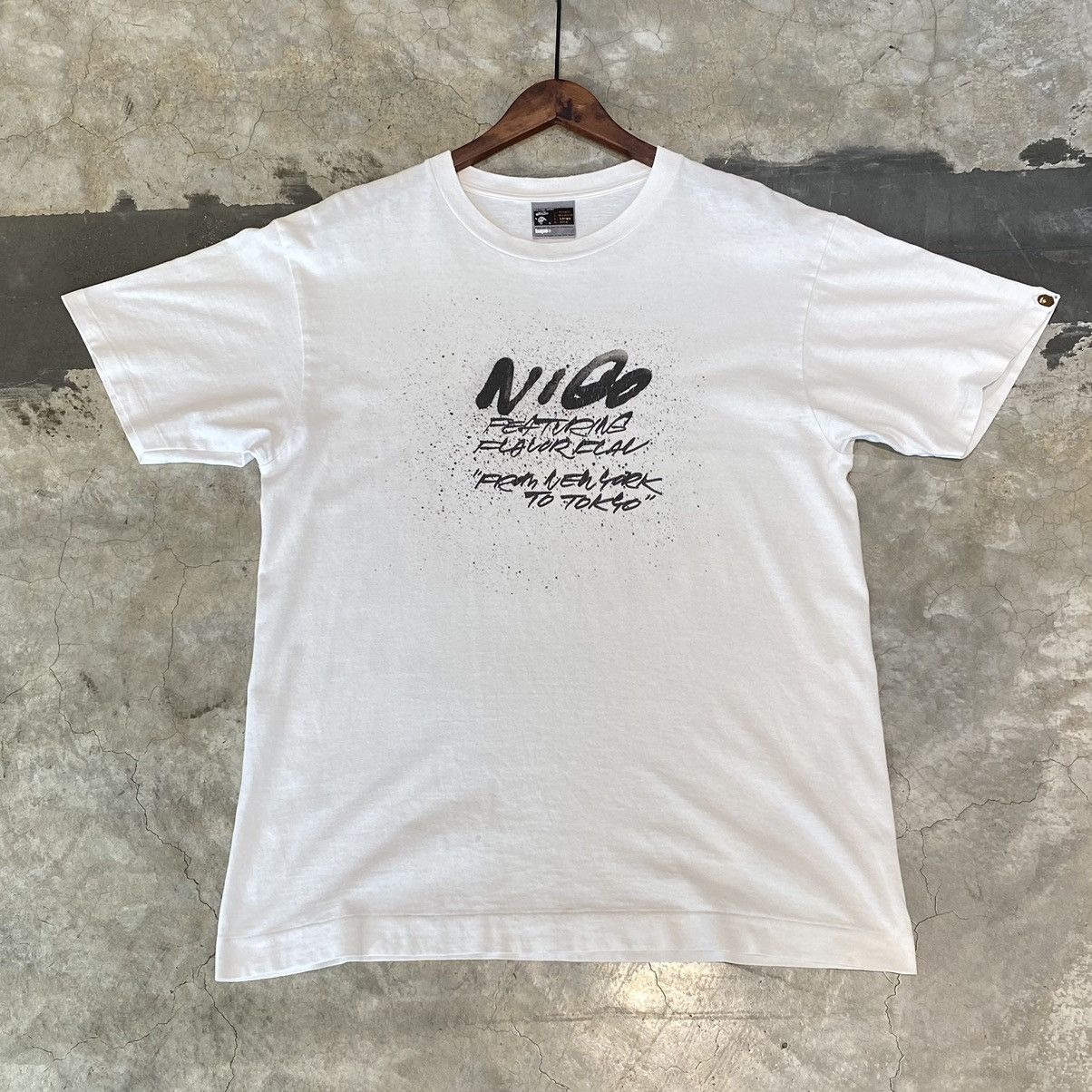 Bape × Vintage Vintage 2001 Bape X Futura Nigo Features Flavor 