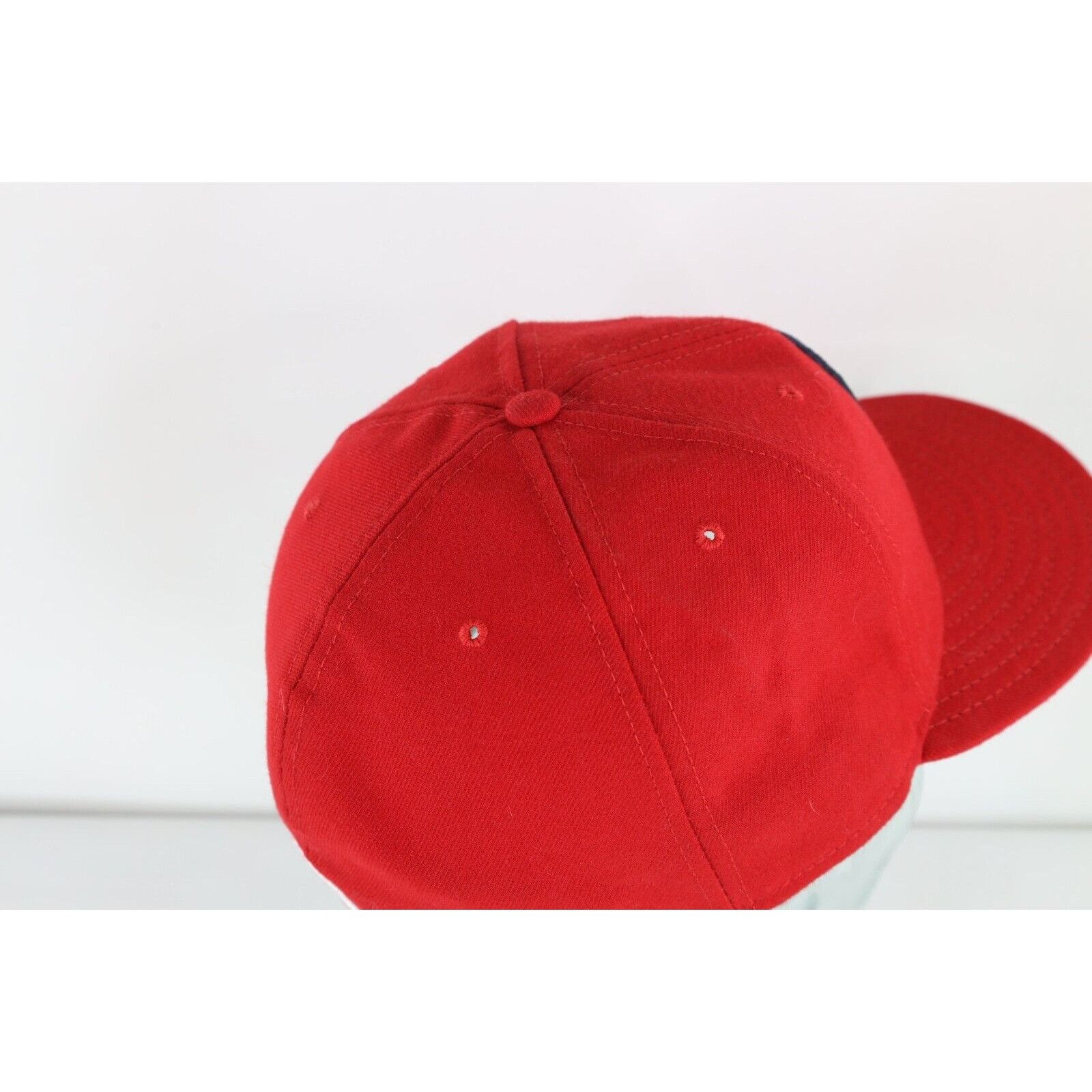 New Era × Vintage Vintage New Era Cleveland Indians Baseball C Fitted Hat Size ONE SIZE - 5 Thumbnail