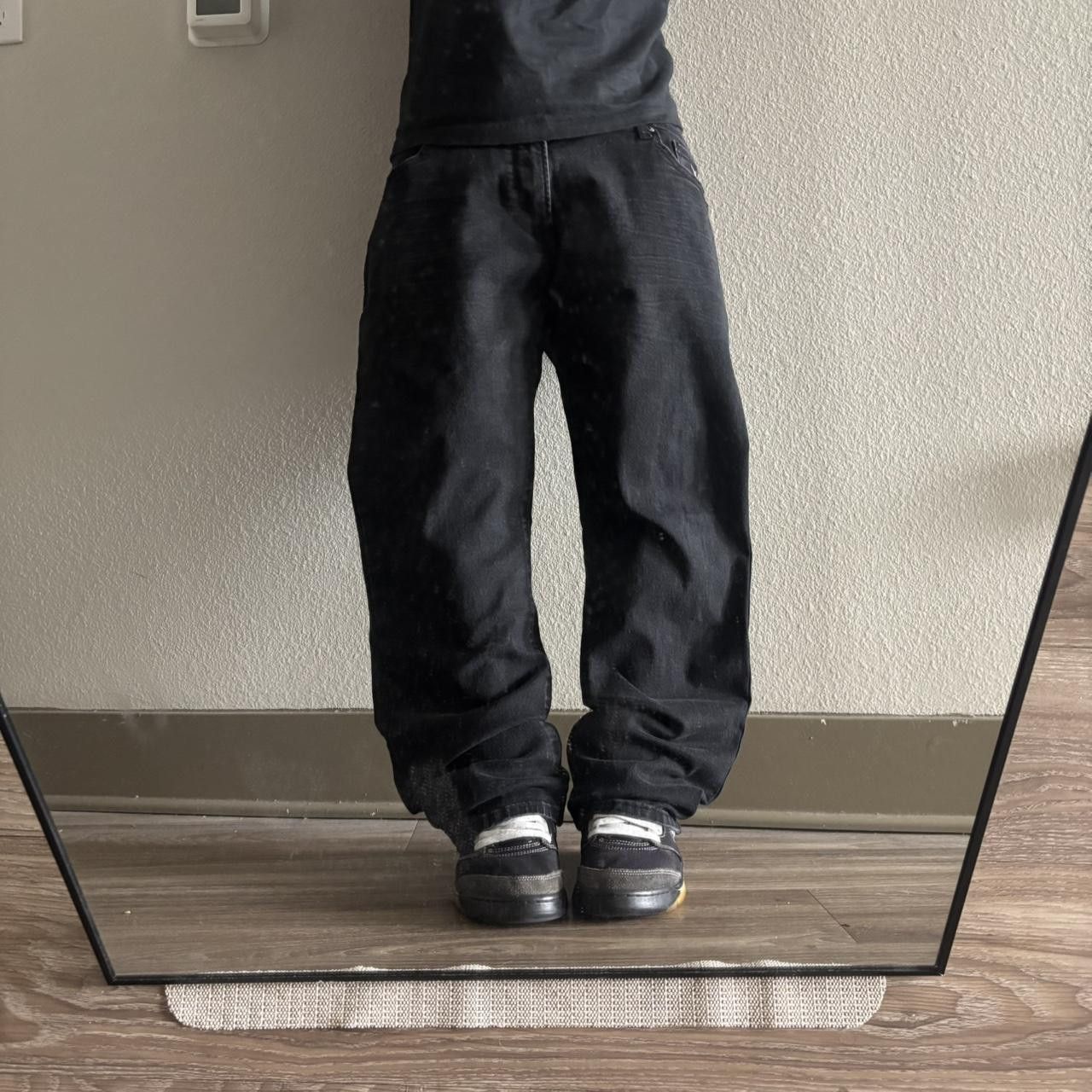 Crazy Vintage Y2K/2000s Grunge Black Guess Denim Jeans! 38x29