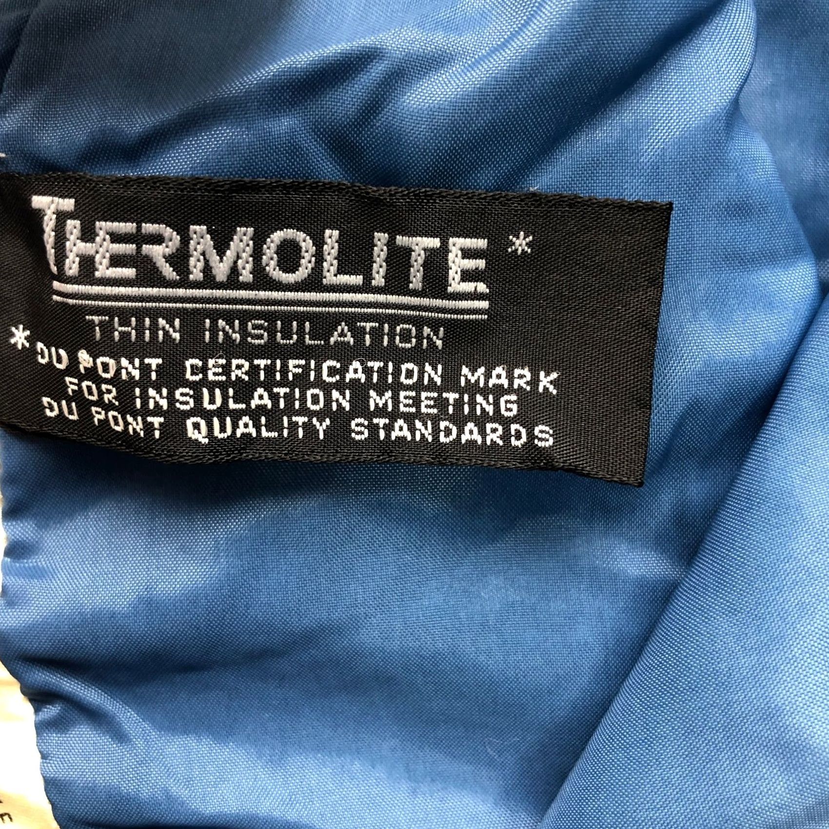 Fortela VINTAGE Forte Thermolite Insulation Ski Snowboard Nylon Pants Mens L Blue 80s 90s Pockets Inseam 31 Activewear Winter Mens Size US 32 / EU 48 - 3 Thumbnail