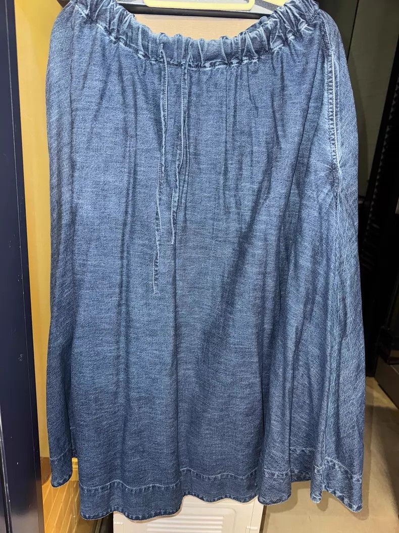 Valentino Valentino Denim skirt, dark blue Size S / US 4 / IT 40 - 1 Thumbnail
