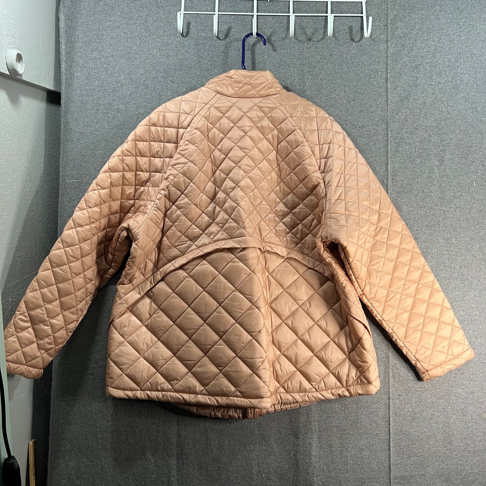 Other Belle by Kim Gravel Quilted Zip-Front Womens Jacket Size XL / US 12-14 / IT 48-50 - 2 Thumbnail