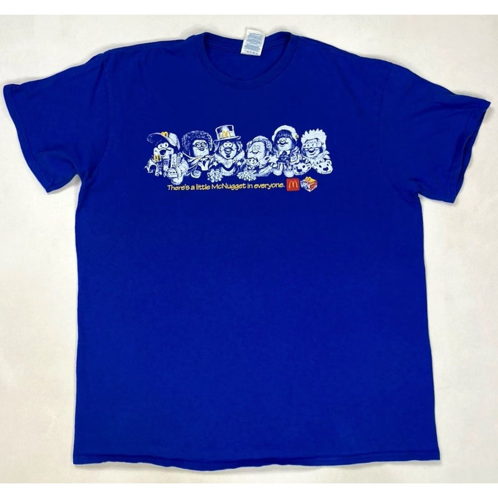 Delta Mcdonald's Kerwin Frost Mcnugget Graphic T-shirt Women Large Blue Short Sleeve Size L / US 10 / IT 46 - 2 Thumbnail