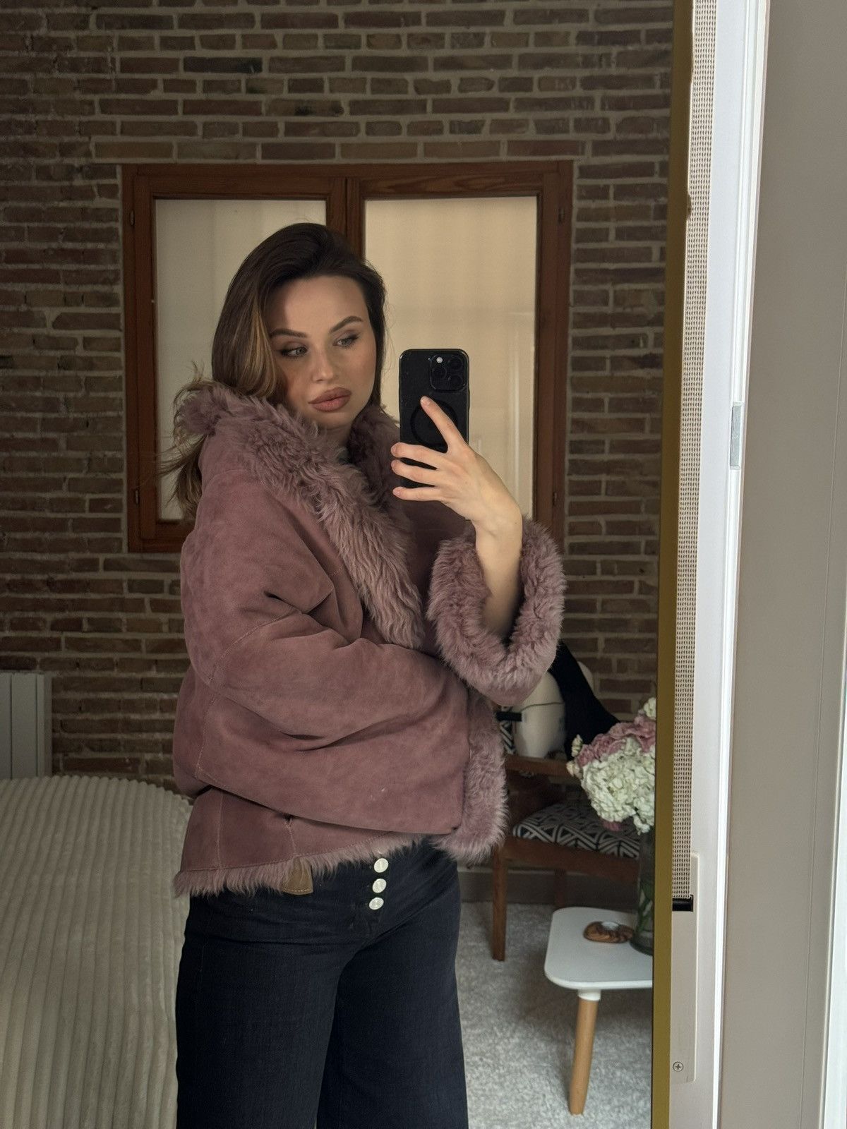 Other Furfurza Lambskin Shearling Jacket Size S / US 4 / IT 40 - 5 Thumbnail