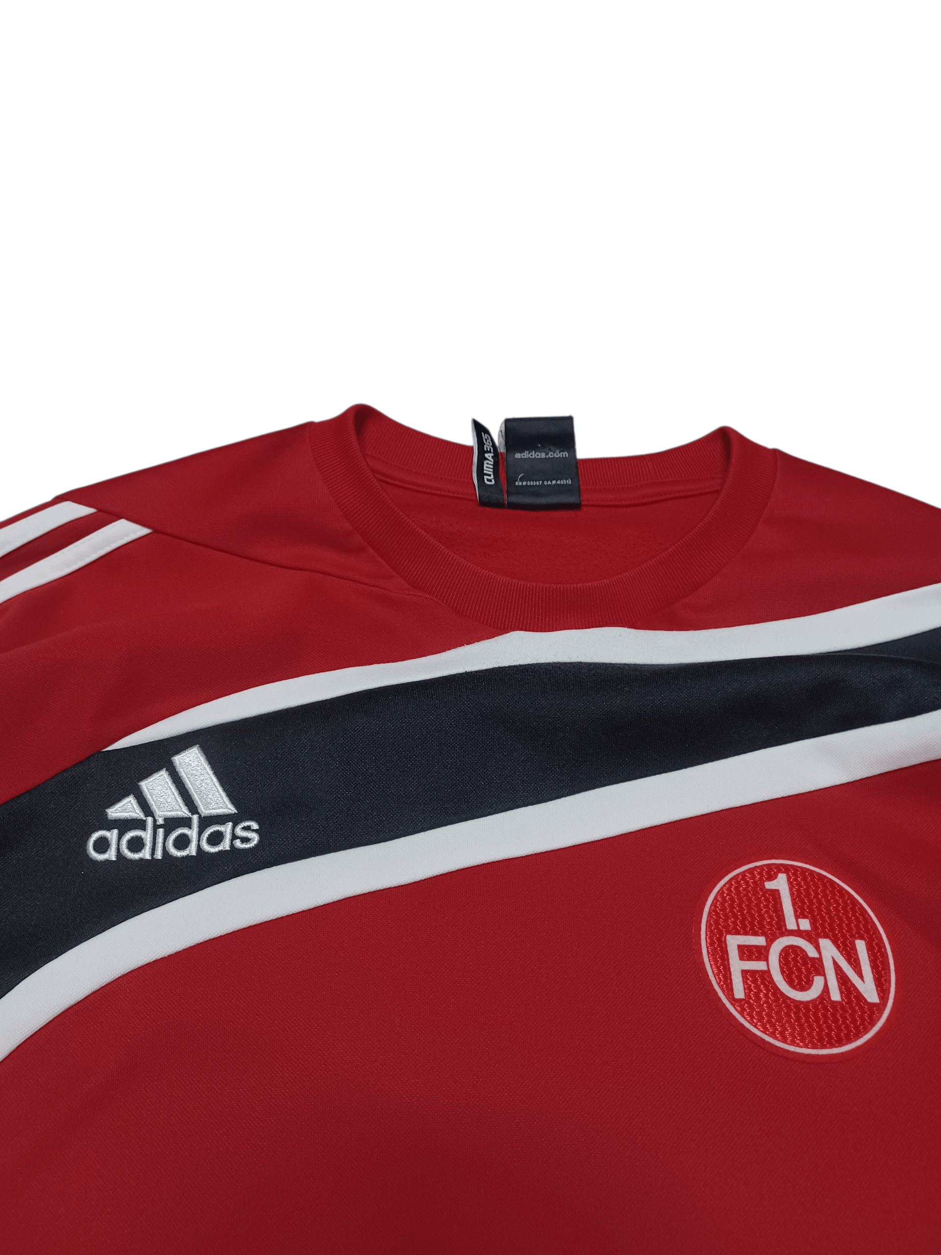 Adidas NURNBERG ADIDAS VINTAGE 2009 SOCCER TRAINING SWEATSHIRT Size US XL / EU 56 / 4 - 2 Thumbnail