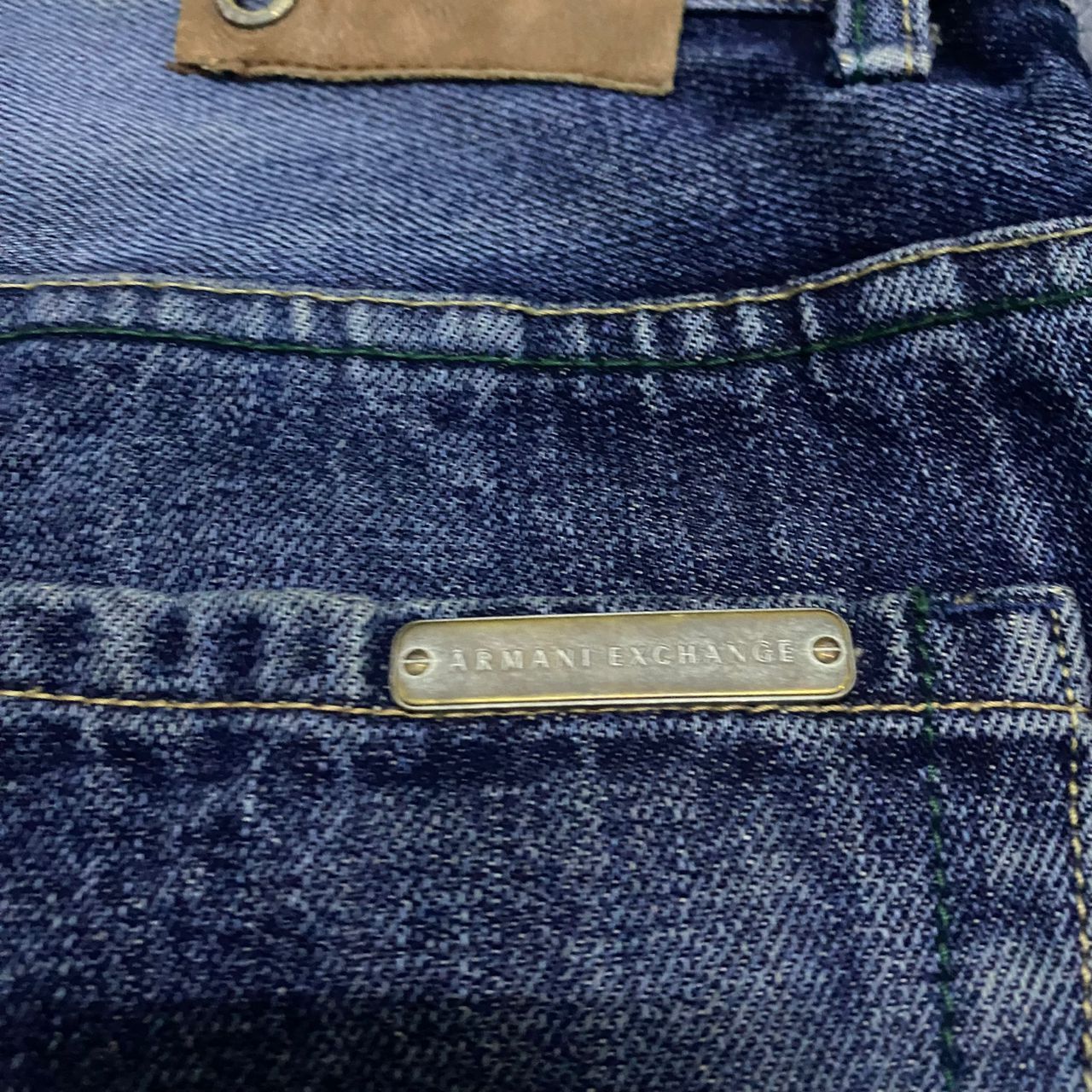 Armani Exchange 💥Best Offer💥Vintage Armani Exchange Selvegde Denim Size US 34 / EU 50 - 18 Thumbnail