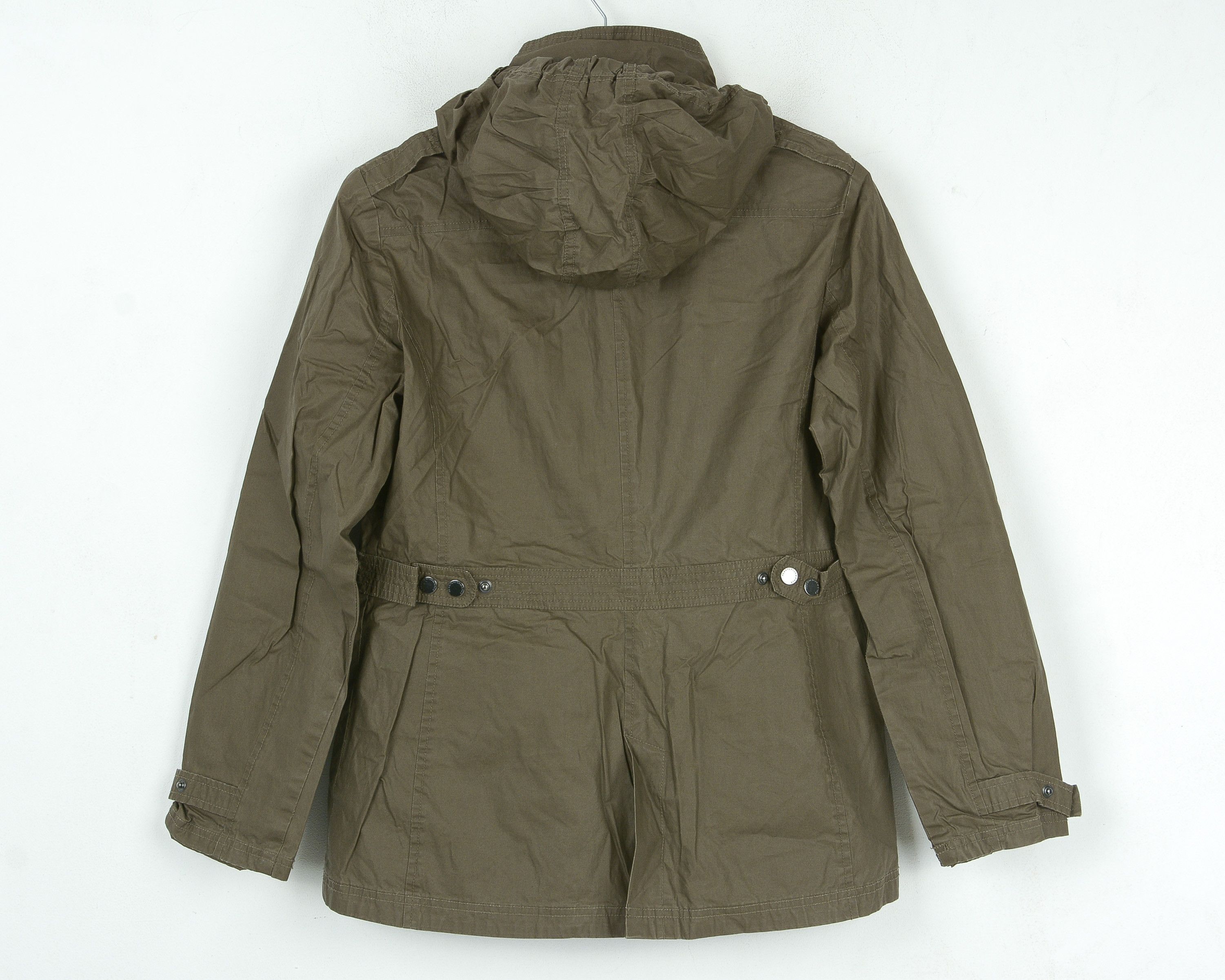 Peak Performance Tara J Women L Brown Jacket Ladies Rain Coat Outdoors Hooded Size L / US 10 / IT 46 - 3 Thumbnail