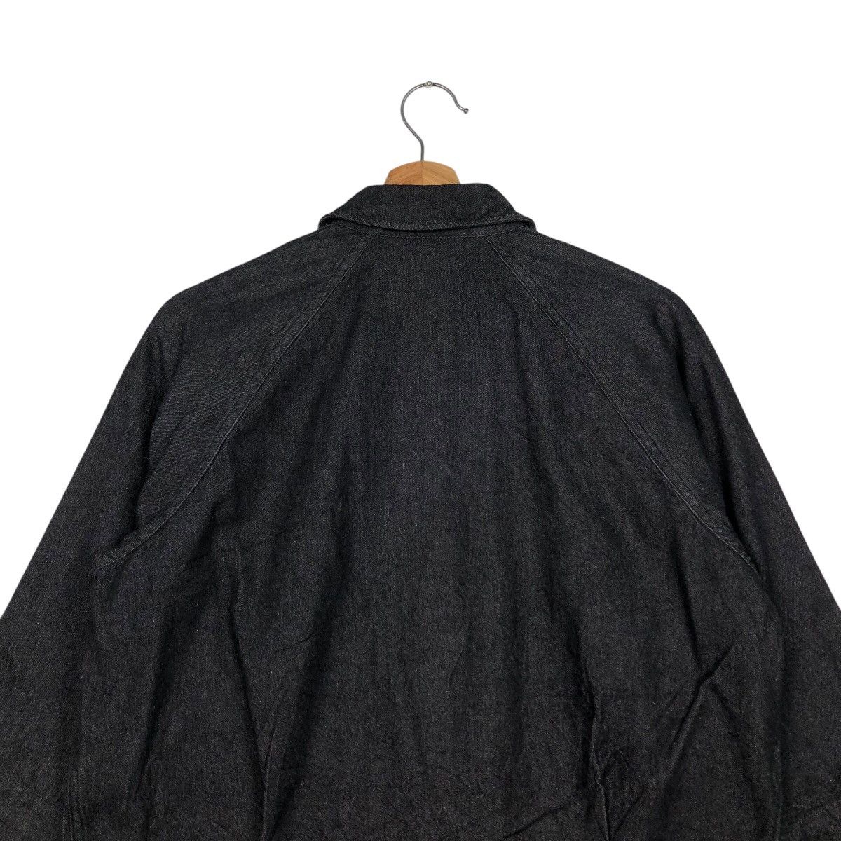 45rpm 📌Vintage Cropped Denim Jacket Worker La Marine Francaise Size US M / EU 48-50 / 2 - 9 Thumbnail
