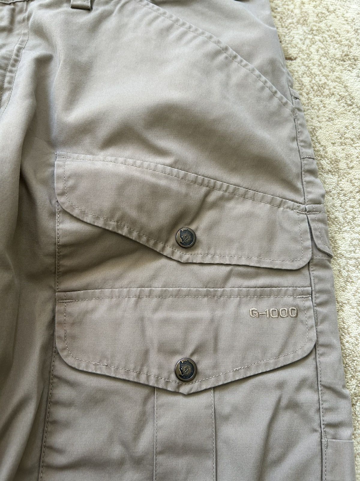 Fjallraven Fjallraven Tan Vidda Pro Trousers Size US 36 / EU 52 - 6 Thumbnail