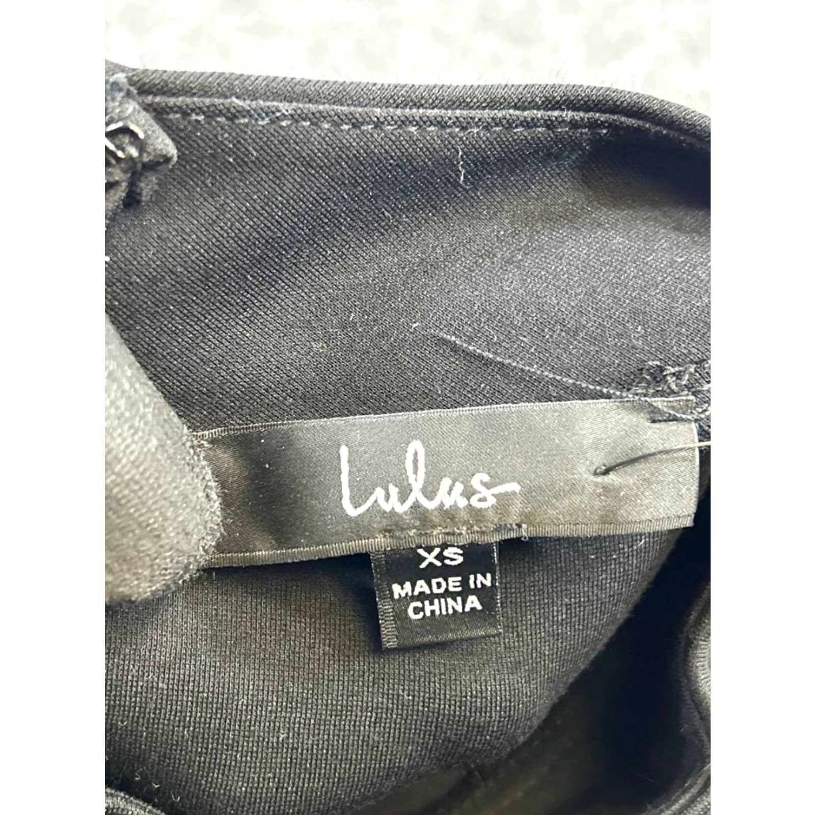 Lulus Lulus Dress Womens XS Black Bodycon Blouson New Size XS / US 0-2 / IT 36-38 - 3 Thumbnail