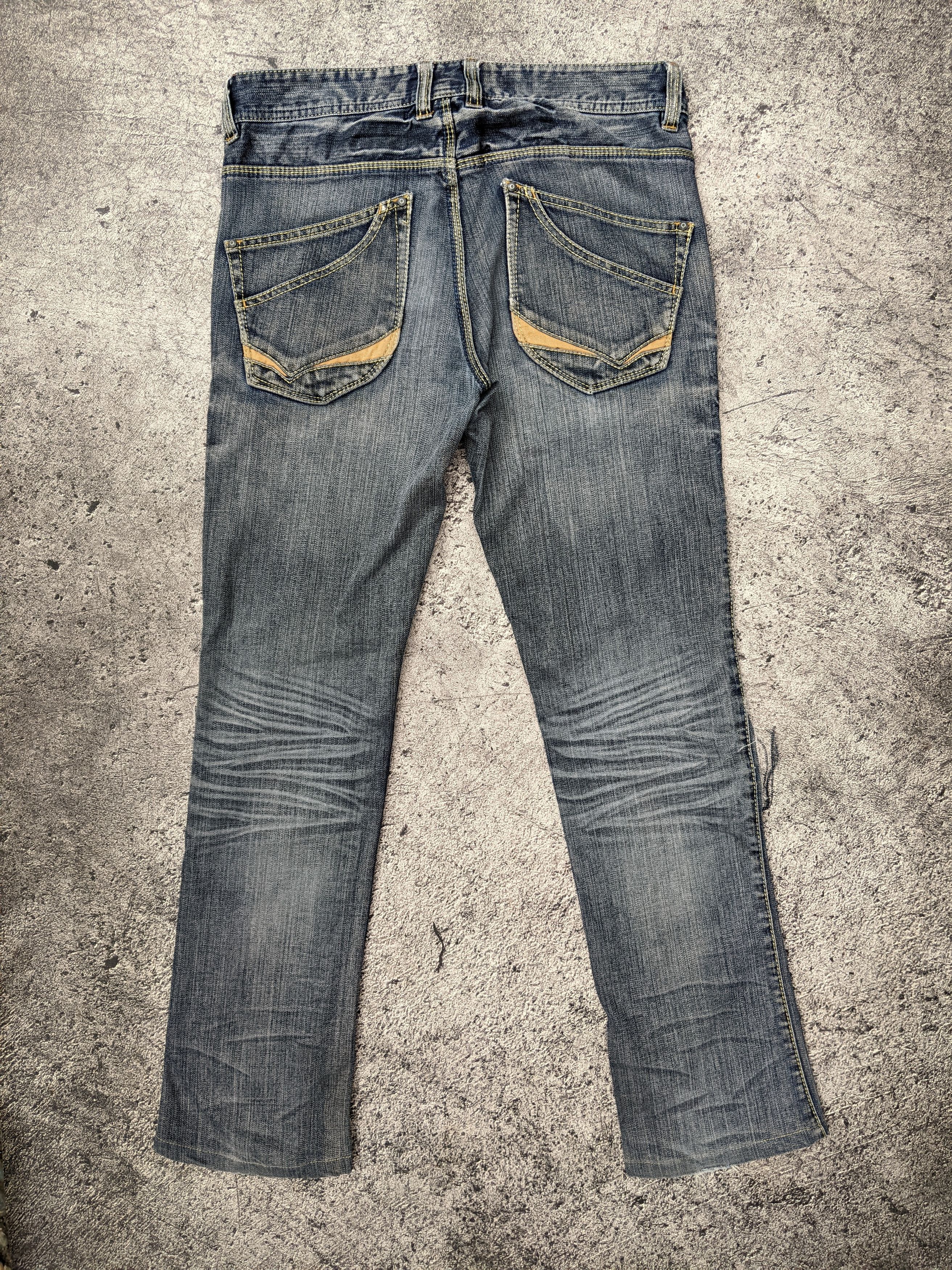 Nicole Club NCFM Nicole Club For Men Distressed Wishkers Jeans Size US 32 / EU 48 - 4 Thumbnail