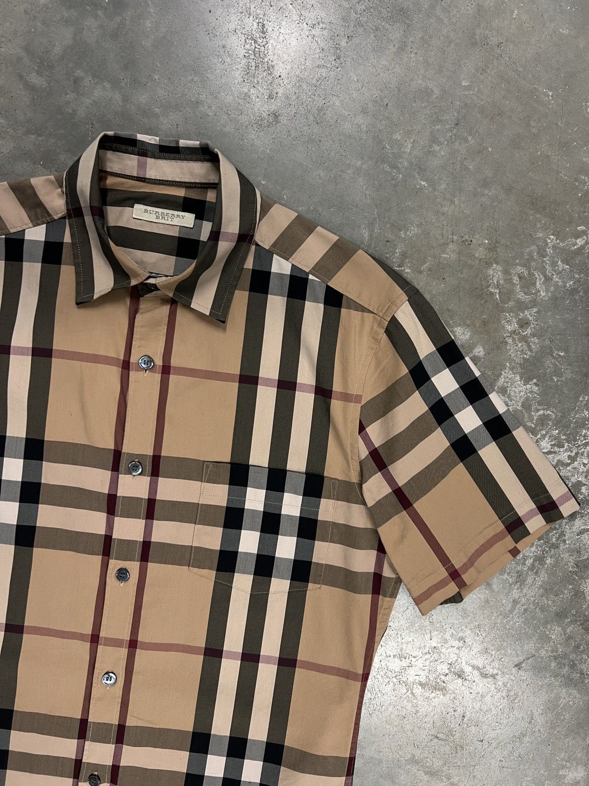 Burberry Burberry Nova Check Shirt Short Sleeve Size US S / EU 44-46 / 1 - 4 Thumbnail