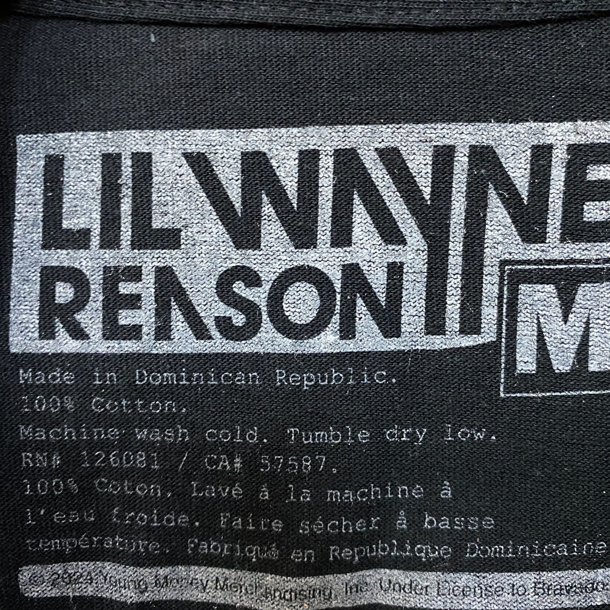 Lil Wayne Reason Lil Wayne A Milli Lightning Black T-Shirt Medium Size US M / EU 48-50 / 2 - 4 Thumbnail