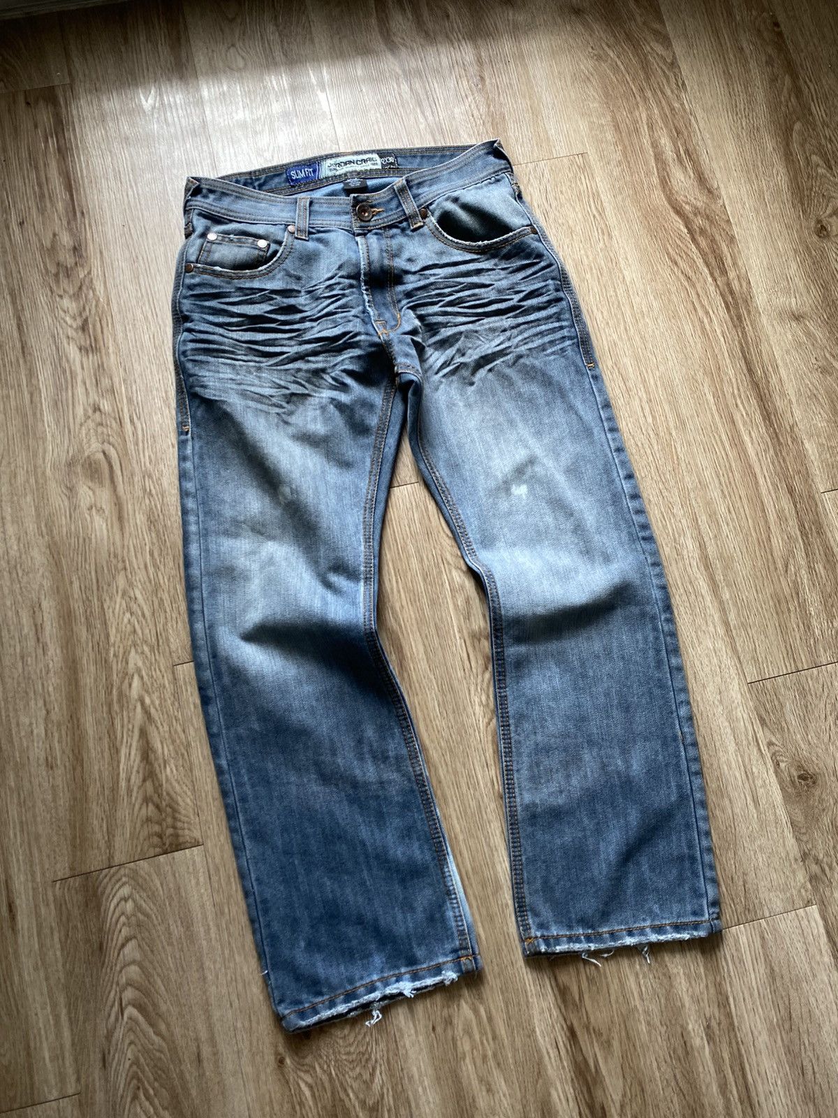 Jordan Craig Vintage Jordan Craig Faded Denim Jeans Size US 32 / EU 48 - 3 Thumbnail