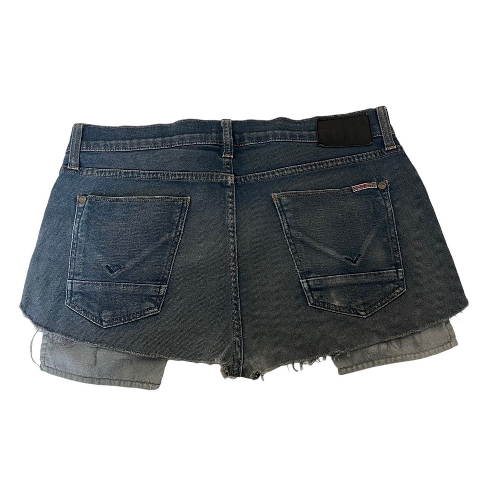 Hudson Hudson Blake Slim Straight Medium Wash Blue Denim Short 32 Size 32" / US 10 / IT 46 - 4 Thumbnail