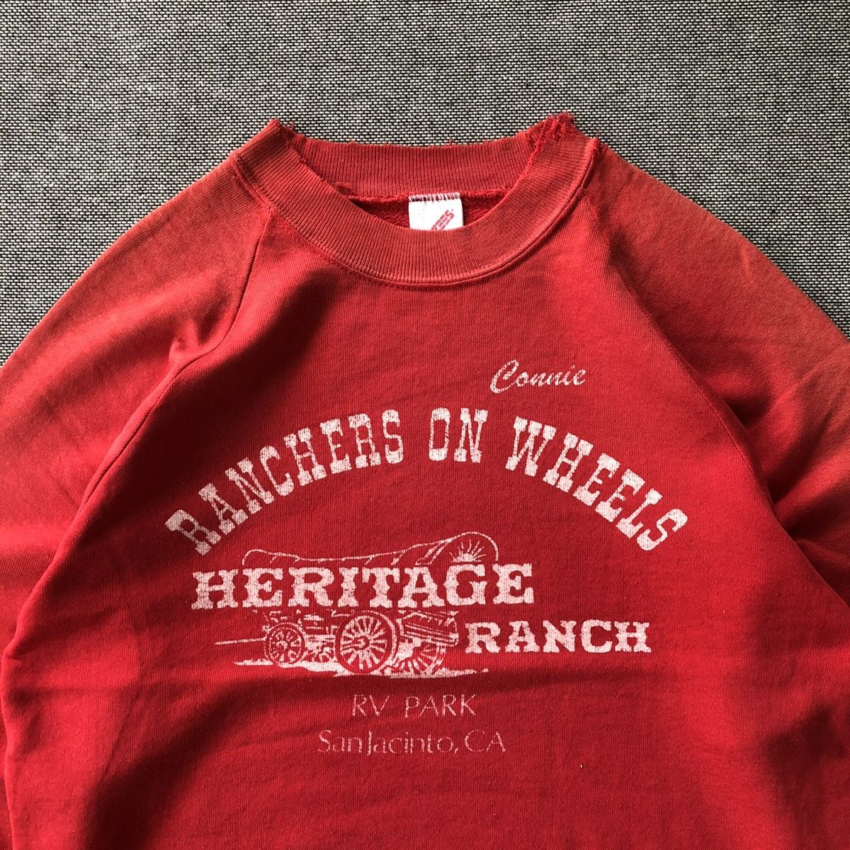 Jerzees Heritage Ranch RV Park in San Jacinto Vintage Sweatshirt Size US M / EU 48-50 / 2 - 4 Thumbnail
