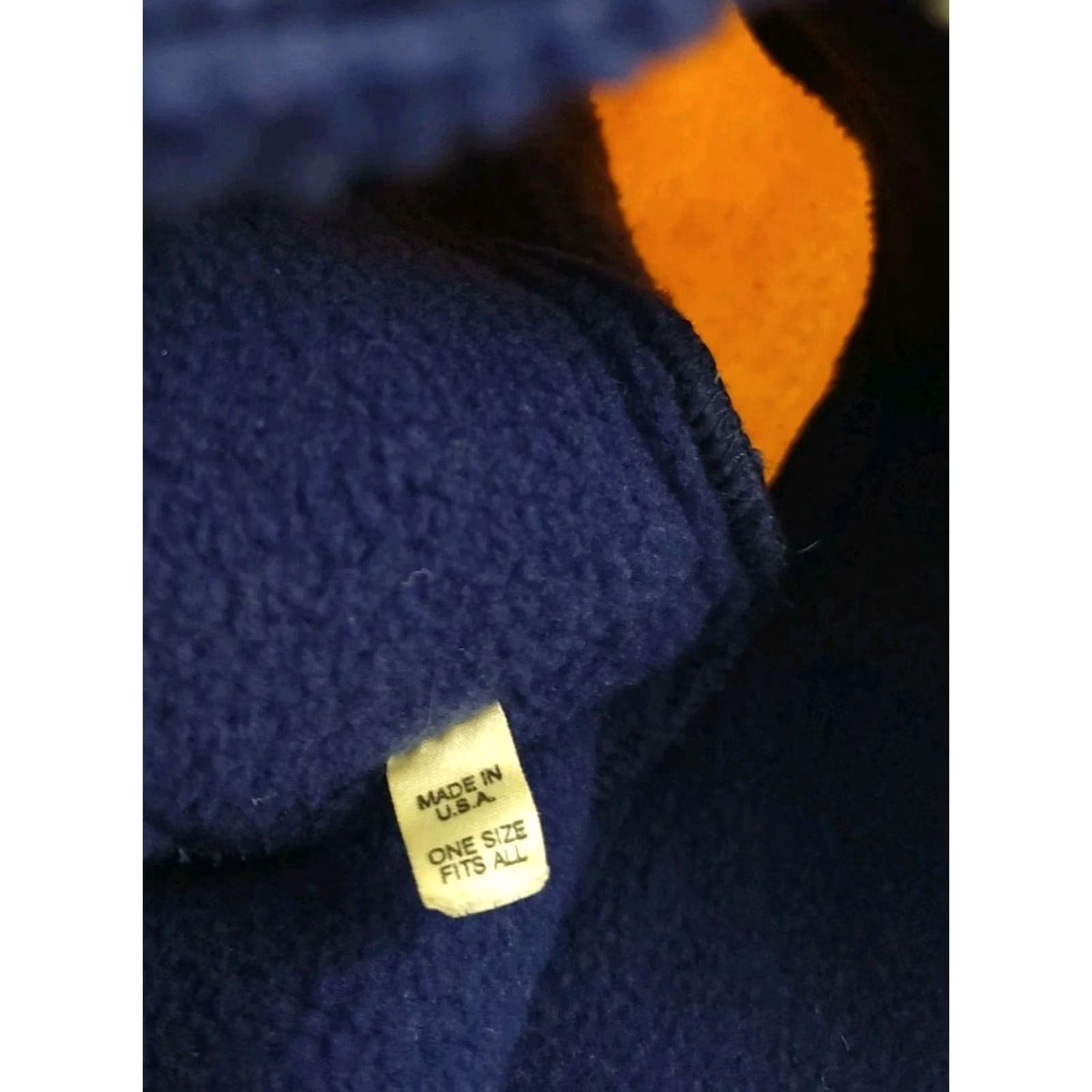 Vintage VINTAGE University Michigan Wolverines Bula fleece hat Beanie USA Made Blue One Size Men Size US M / EU 48-50 / 2 - 5 Thumbnail