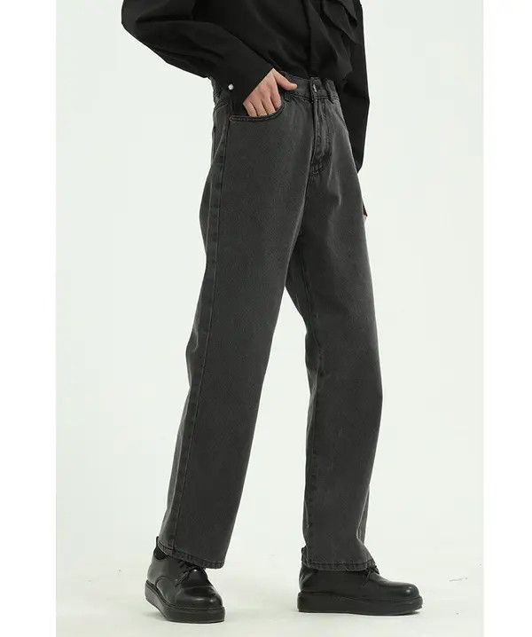 VIBE Vintage gray straight leg jeans Size US 32 / EU 48 - 7 Thumbnail