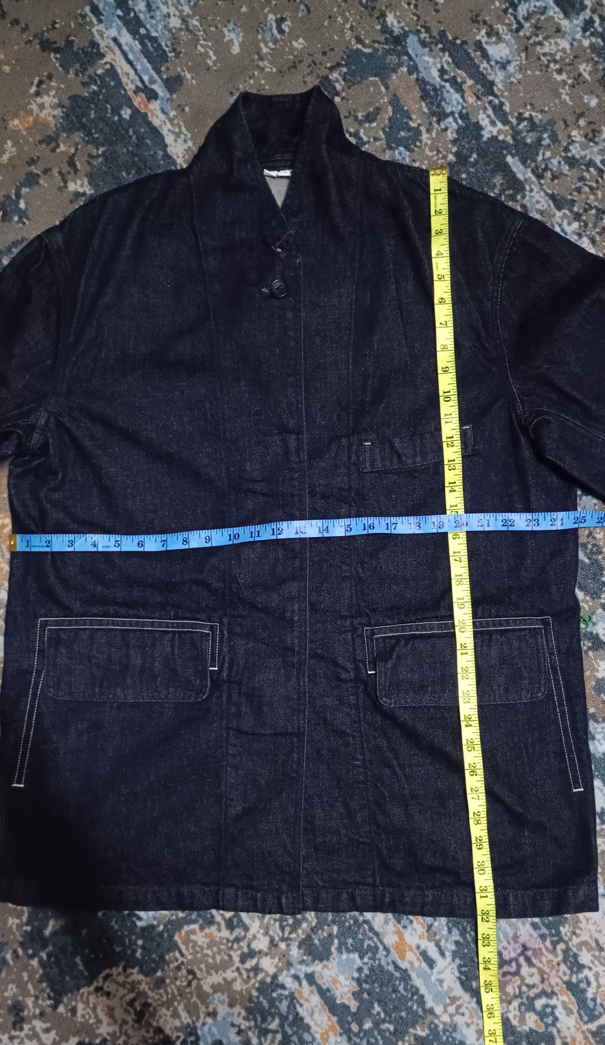 Undercover × Uniqlo Rare🔥🔥Uniqlo Chroe Denim Jacket Size US XL / EU 56 / 4 - 11 Thumbnail
