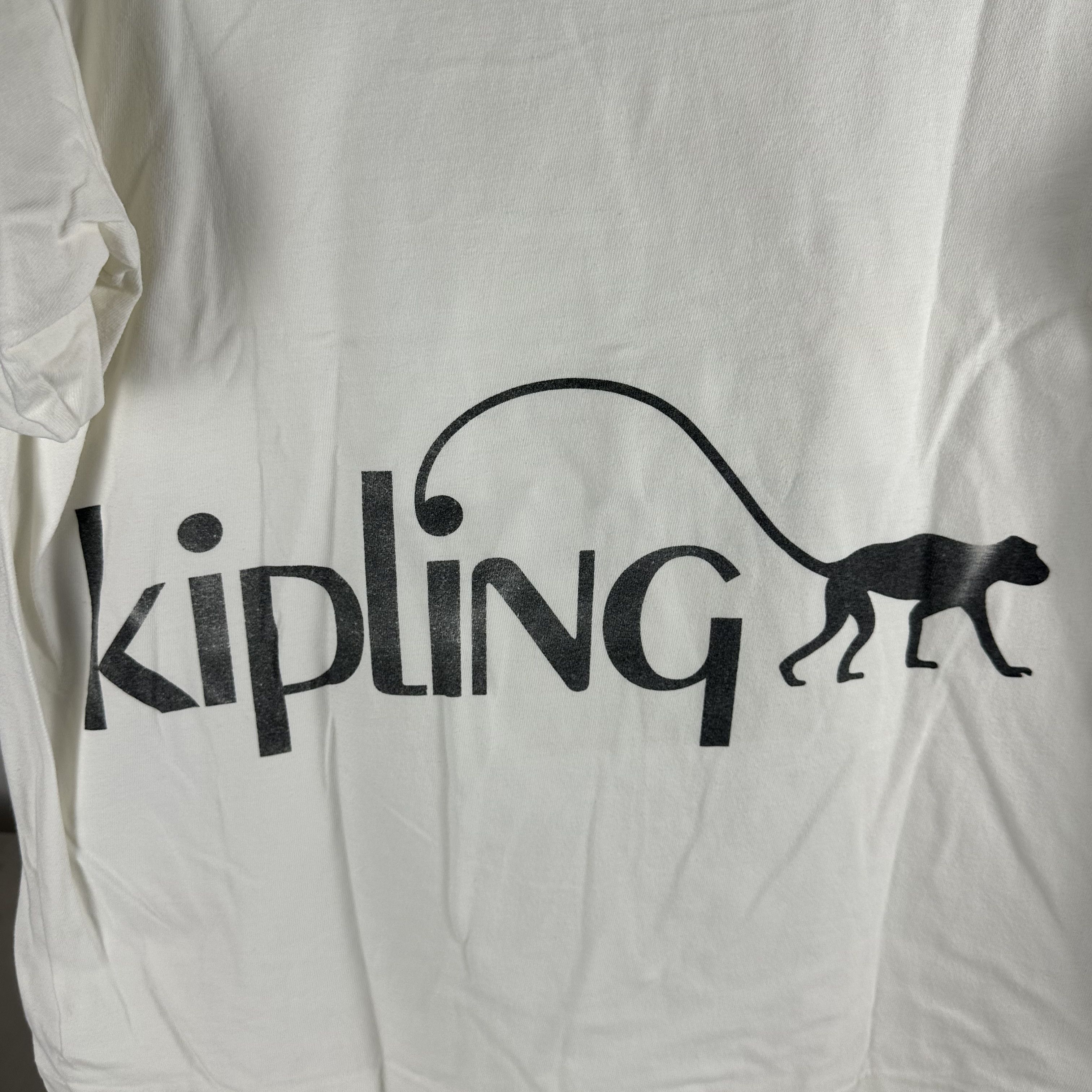 Vintage Vintage 90s Kipling Bags Monkey Promo Single Stitch T-shirt Size US L / EU 52-54 / 3 - 4 Thumbnail