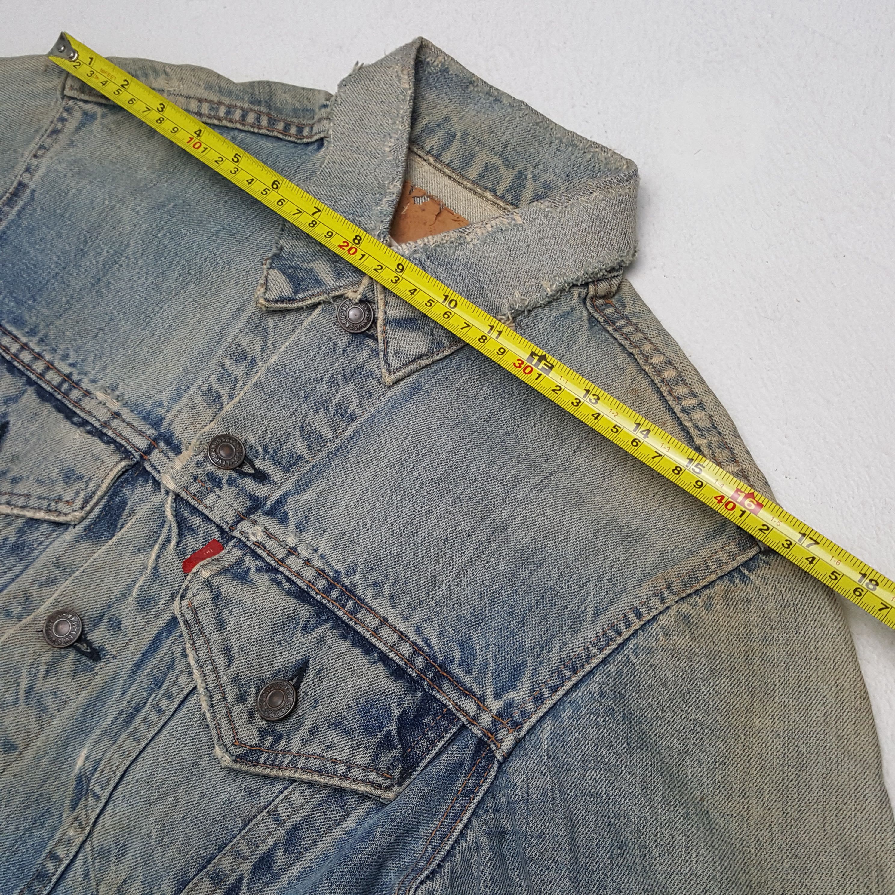 Levi's Levis Streetwear Style Denim Jacket RR26 Size US XS / EU 42 / 0 - 4 Thumbnail