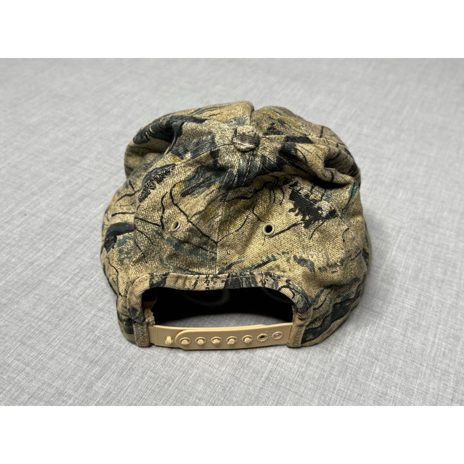 Vintage Vintage 80s Tree Camo Hunting Adjustable Snapback Hat Size ONE SIZE - 5 Thumbnail