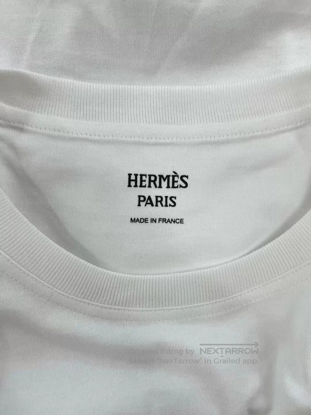 Hermes Hermes 2023 White Short Sleeve T-shirt. Size US S / EU 44-46 / 1 - 3 Thumbnail