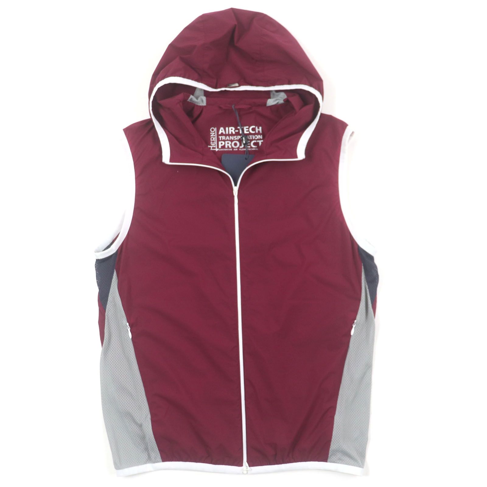 Other Other Herno Best AIR-TECH Hooded Mesh Zip-Up Gilet Nylon Gilet Others Outerwear GI0177U DUTY FREE for USA Size ONE SIZE - 1 Thumbnail