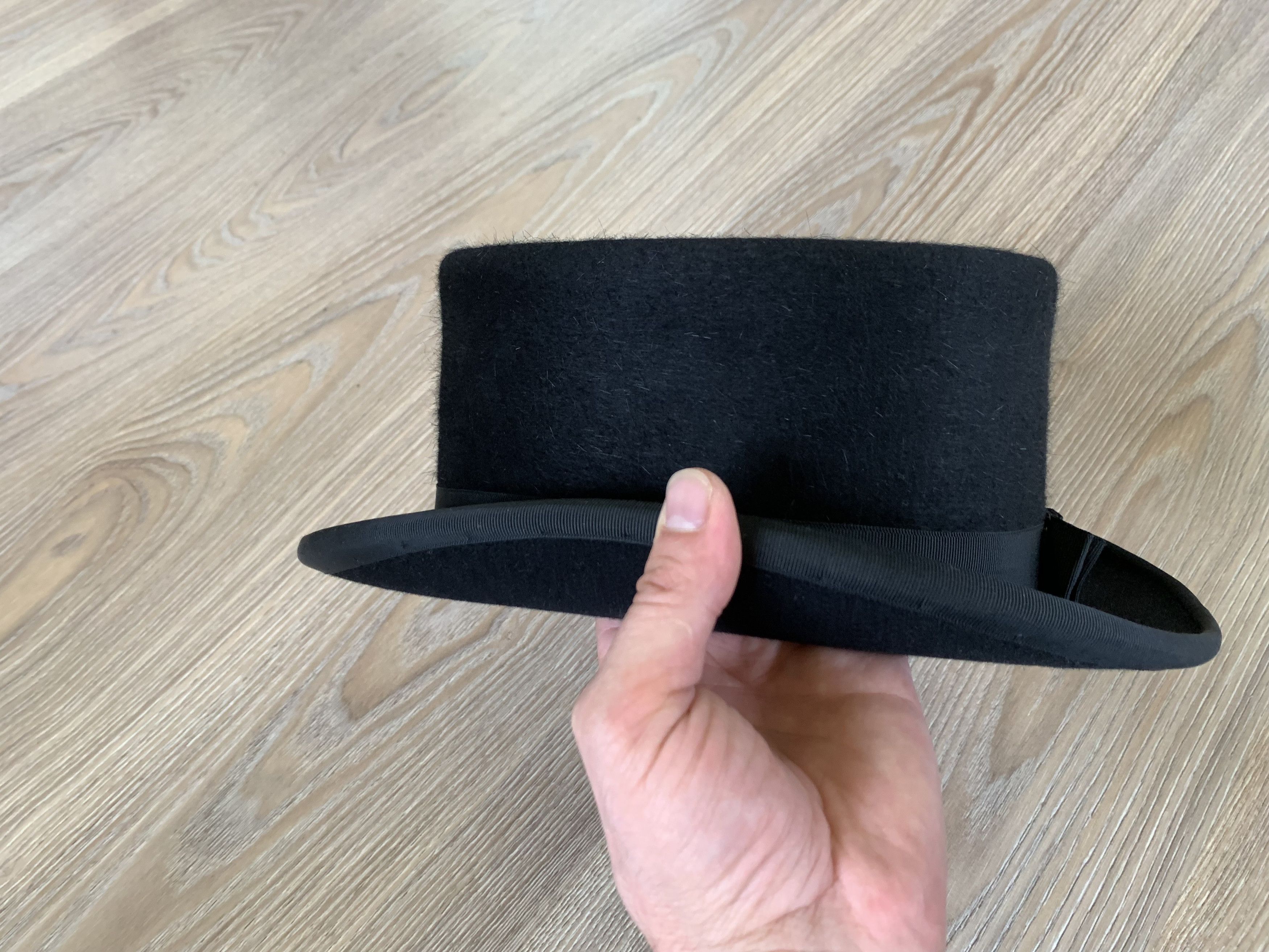 Designer Christys Cavallo Black Wool Hand Made Hat Size ONE SIZE - 6 Thumbnail