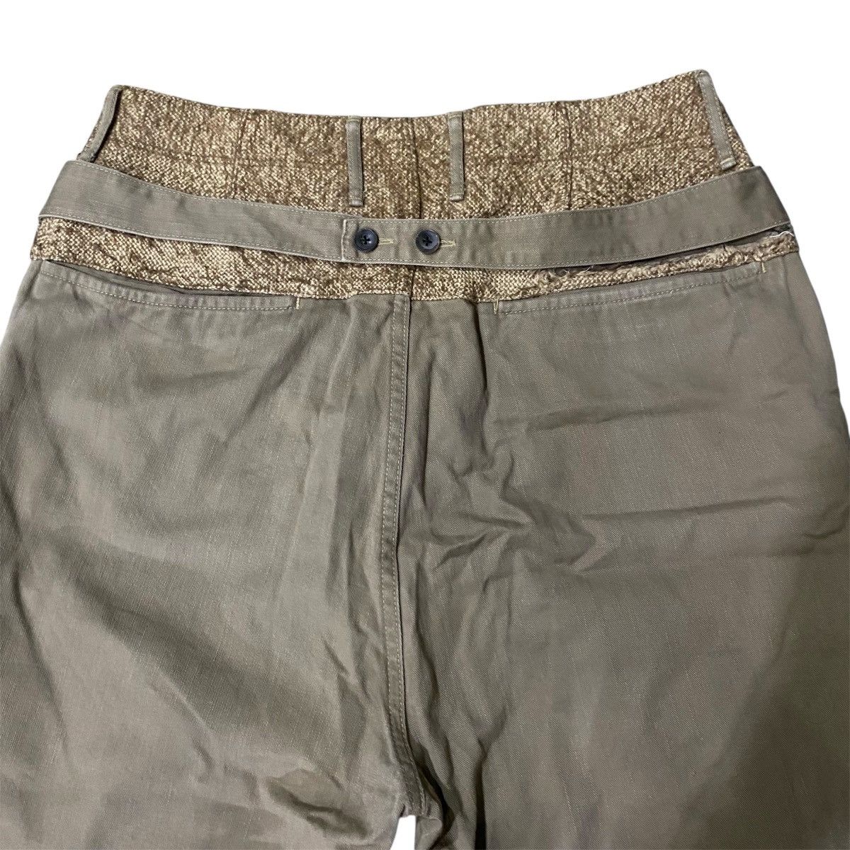 Kapital ‼️LAST DROP‼️KAPITAL Khaki 12 Button Fly Work Pants Trousers Size US 32 / EU 48 - 8 Thumbnail