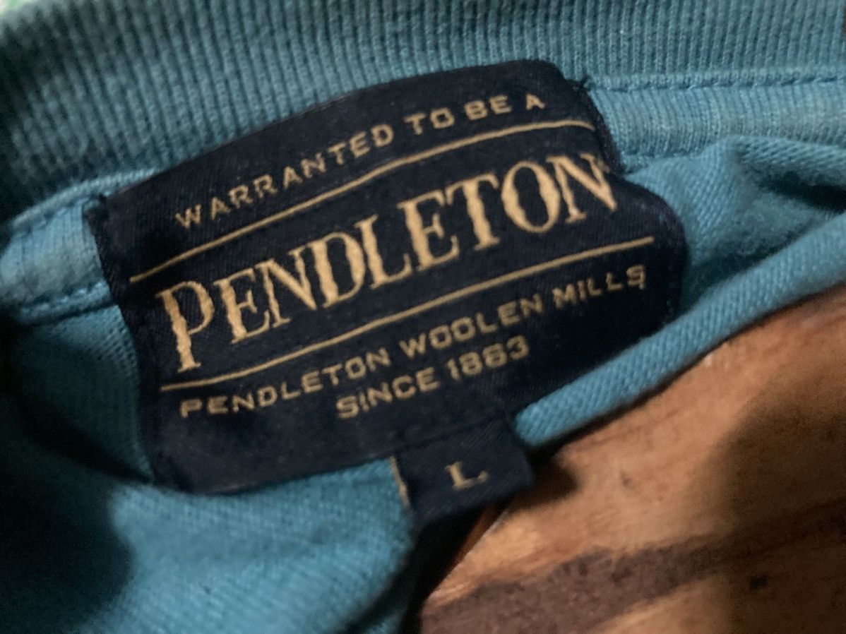 Pendleton Vintage T-shirt Pendleton Long Sleeve Size US XL / EU 56 / 4 - 3 Thumbnail