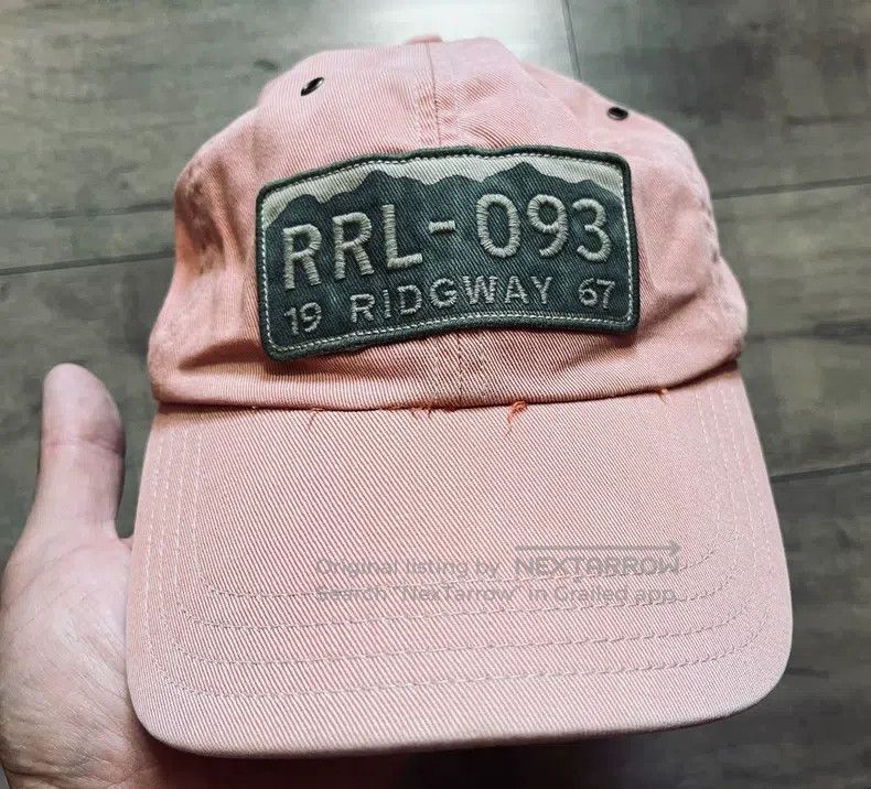 RRL Ralph Lauren RRL Ralph Lauren Watermelon Red Exclusive Baseball Hat Size ONE SIZE - 7 Thumbnail