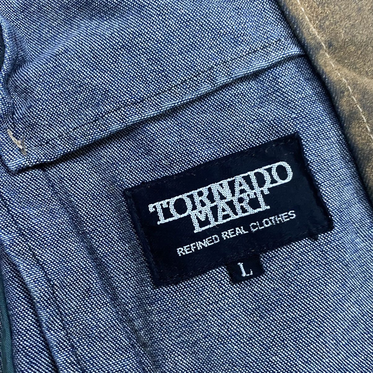Japanese Brand Vintage Tornado Mart Bikers Leather Jacket Size US L / EU 52-54 / 3 - 12 Thumbnail