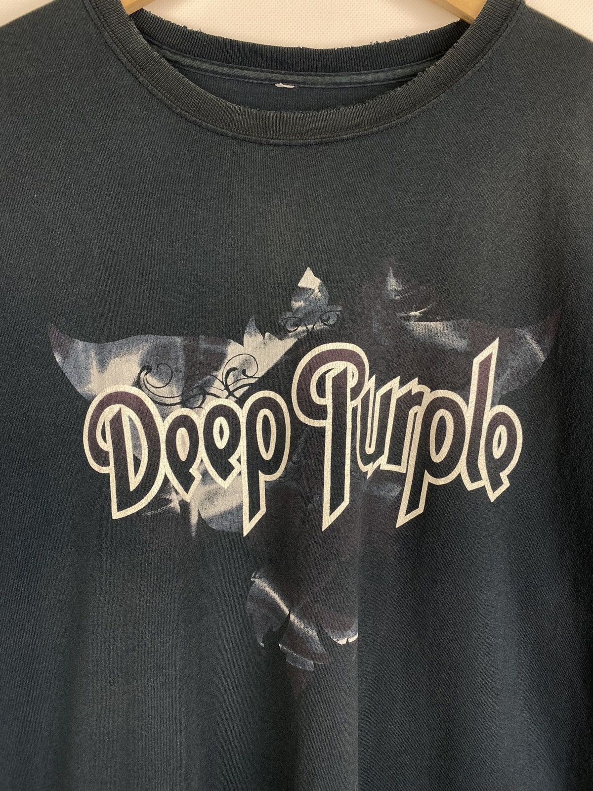 Band Tees Deep Purple men’s vintage distressed band tour t shirt Size US XXL / EU 58 / 5 - 6 Thumbnail